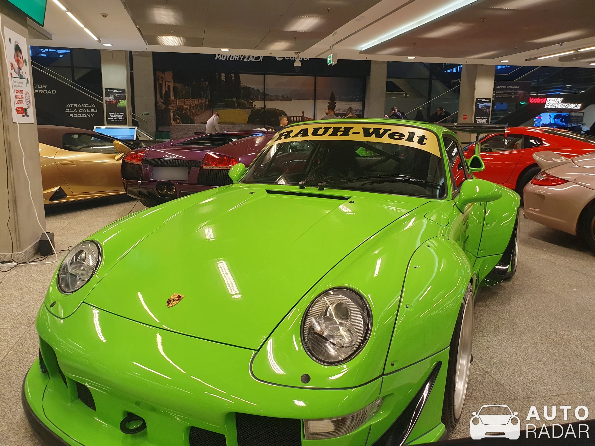 Porsche Rauh-Welt Begriff 993 spotted in Warszawa, Poland