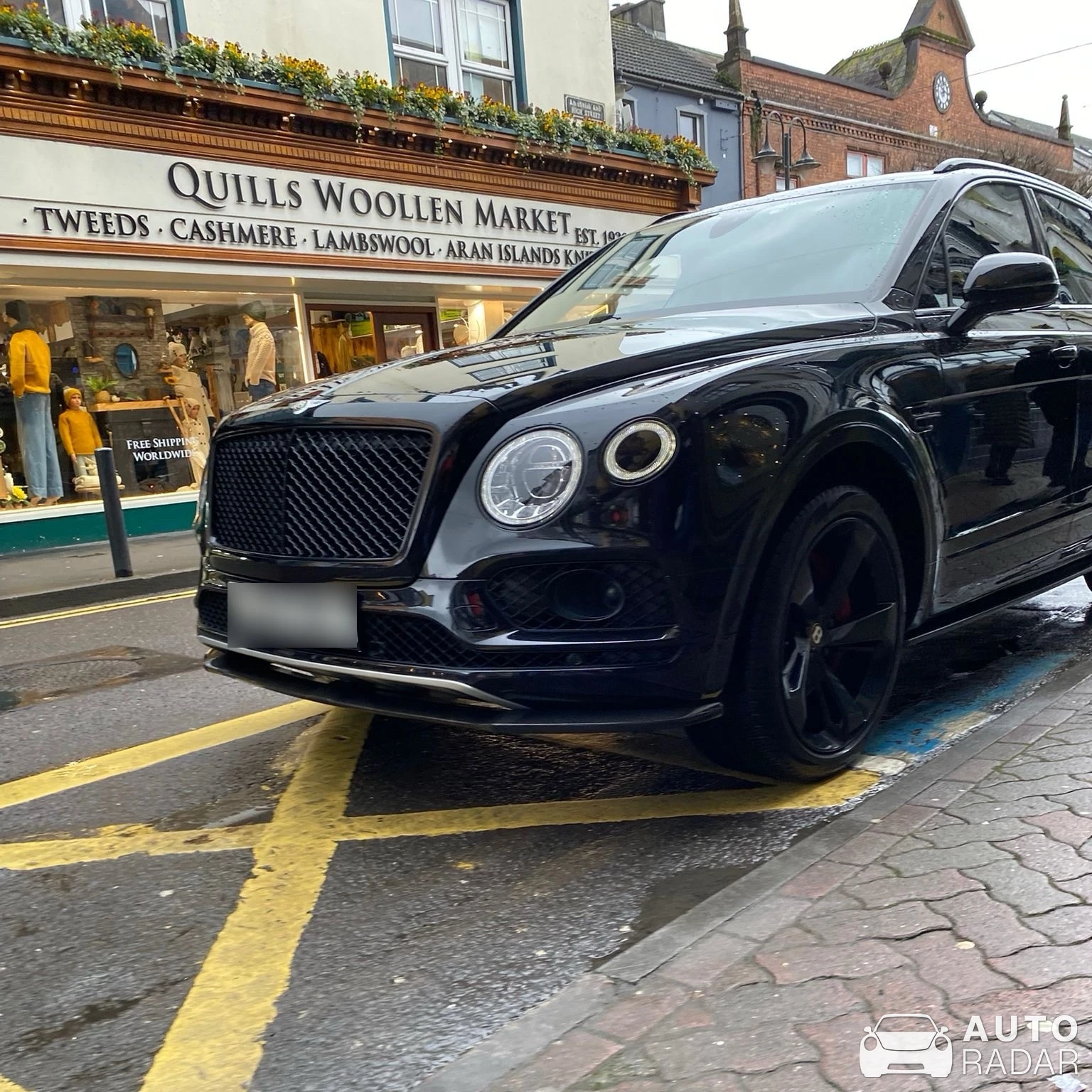 Bentley Bentayga spotted in Killarney, Ireland
