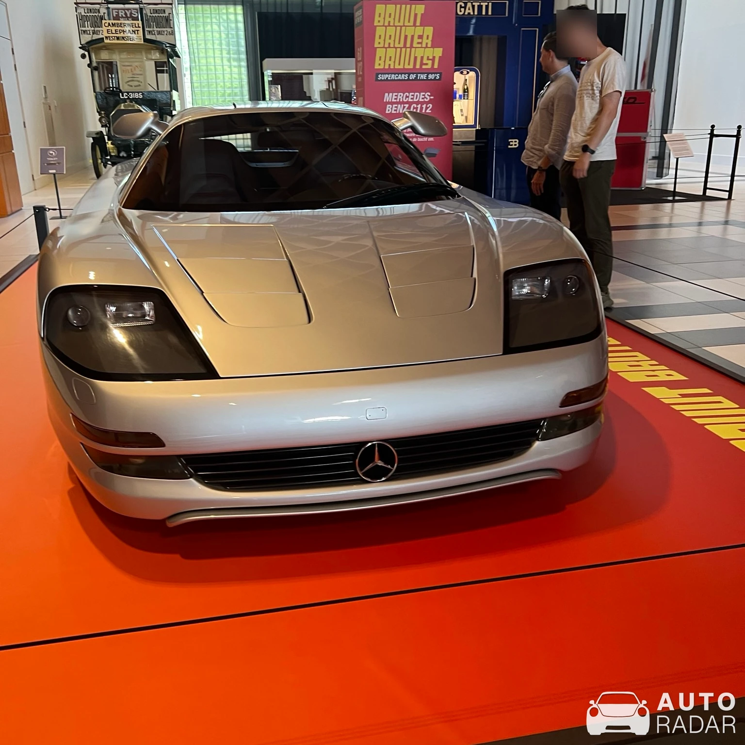 Mercedes-Benz C112 spotted in Den Haag, Nederland