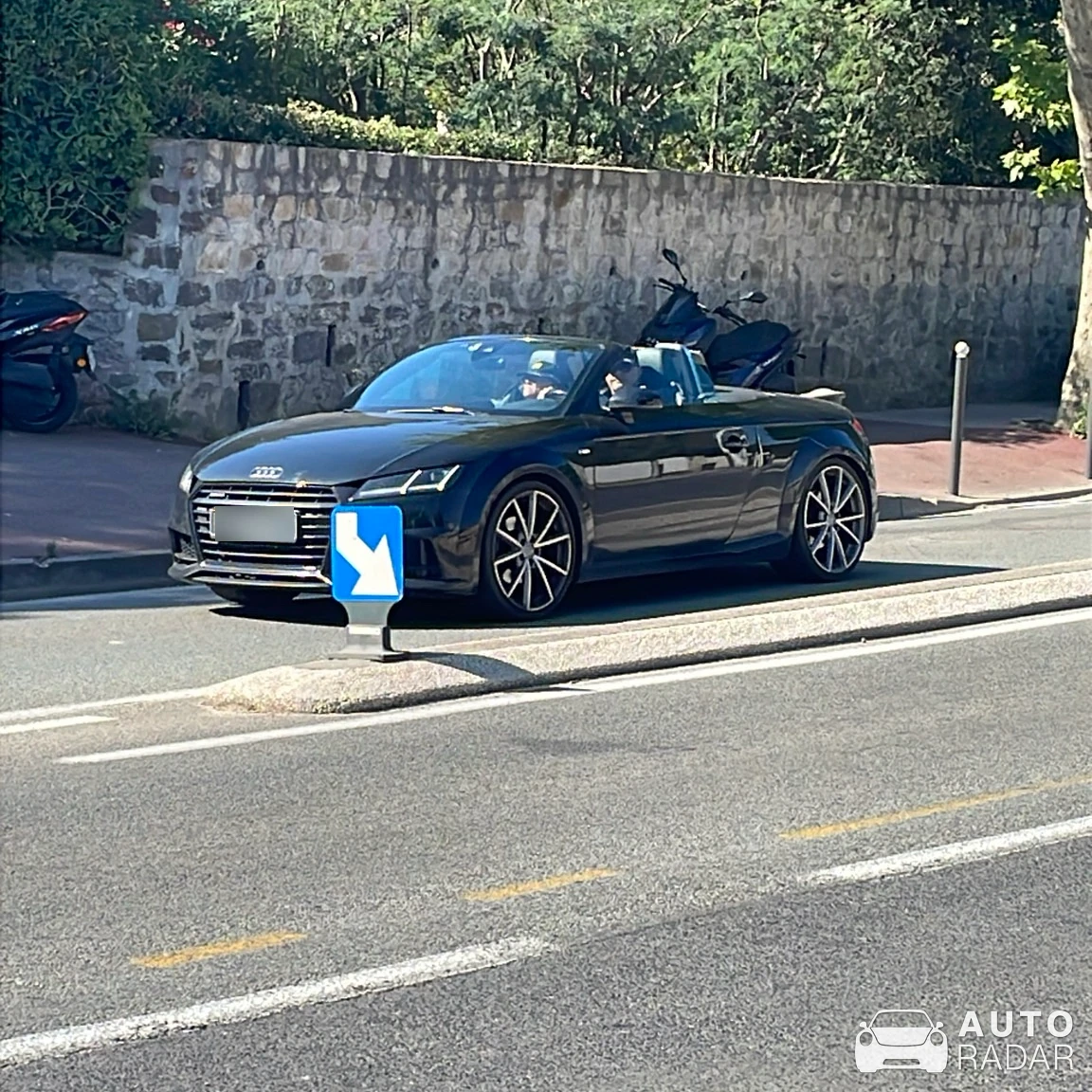 Audi TT-RS Roadster 8S spotted in Saint-Tropez, France