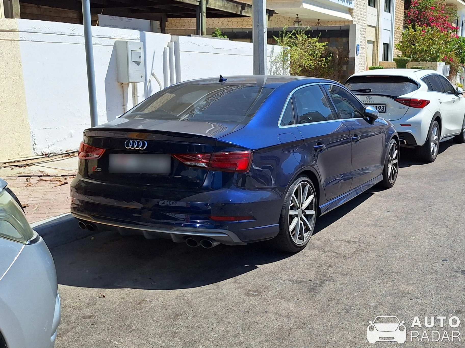 Audi S3 8V spotted in Abu Dhabi, United Arab Emirates