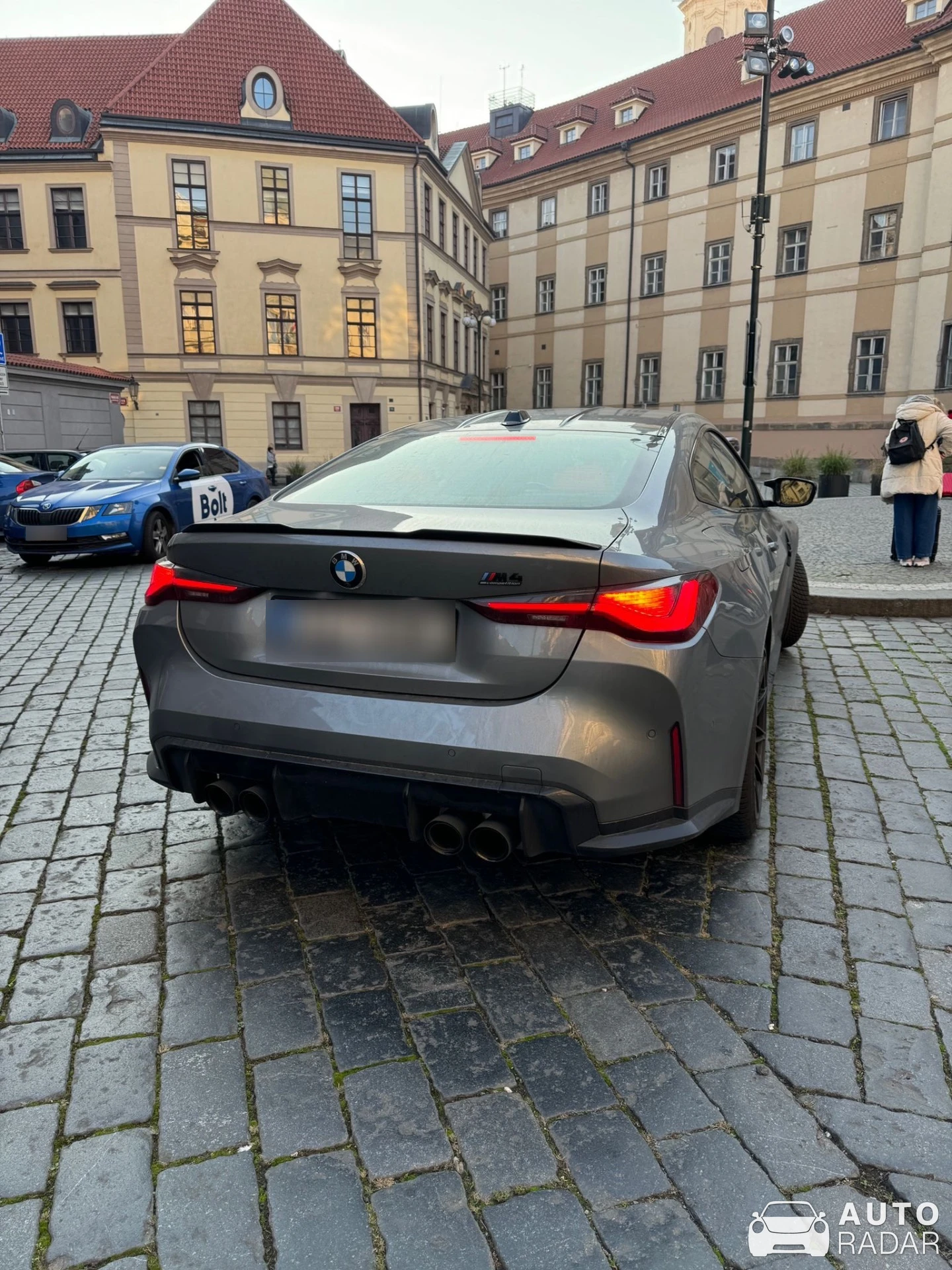 BMW M4 G82 Coupé Competition spotted in Praha 1, Czechia
