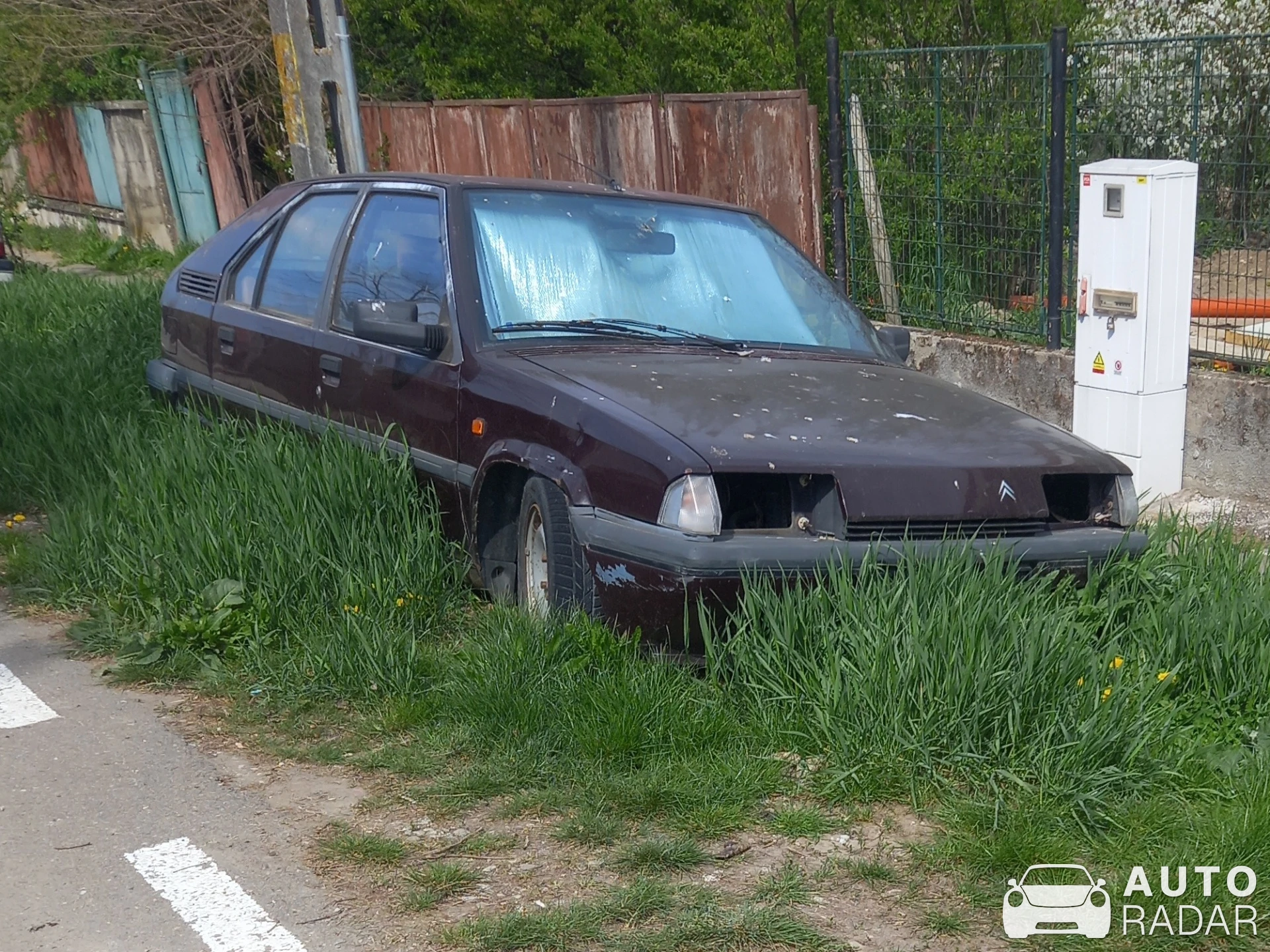 Citroën BX spotted in Tămășeu