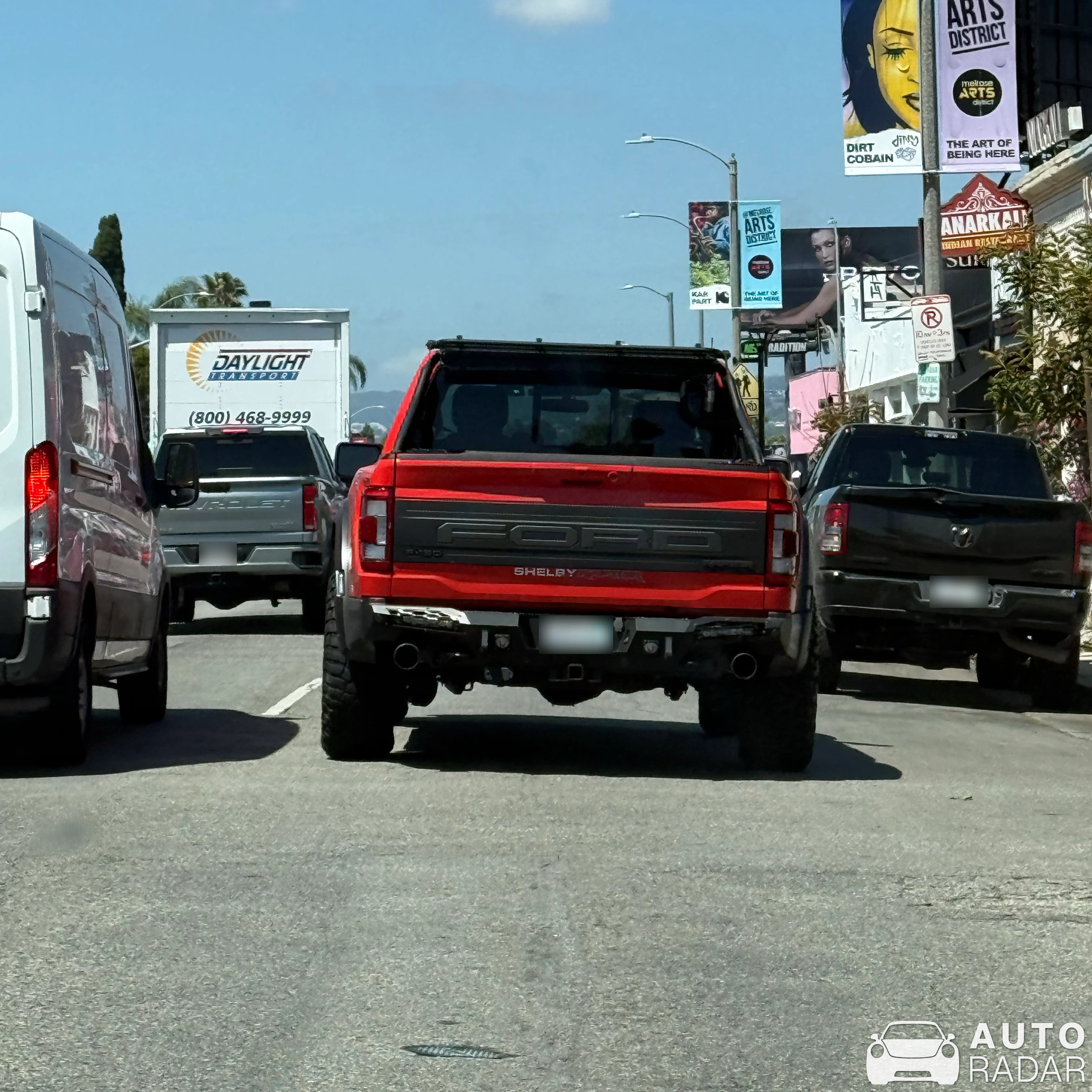 Ford F-150 Shelby Raptor spotted in Los Angeles