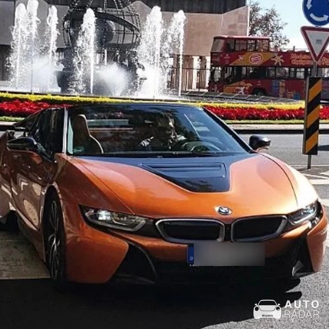 BMW i8 Roadster spotted in Lisbon, Portugal
