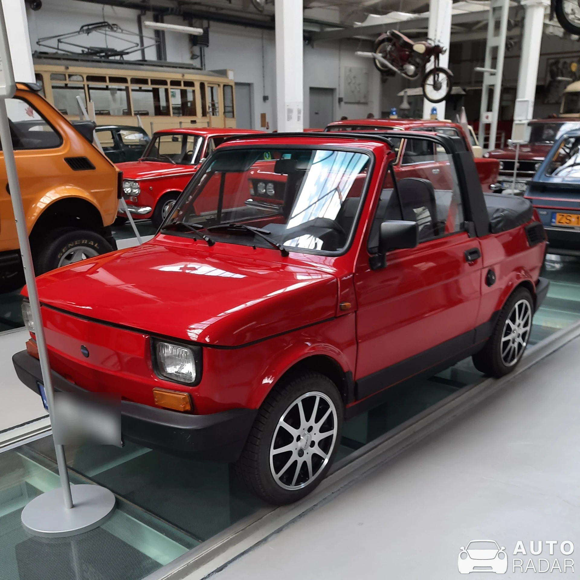 Bosmal 126p Cabrio spotted in Szczecin