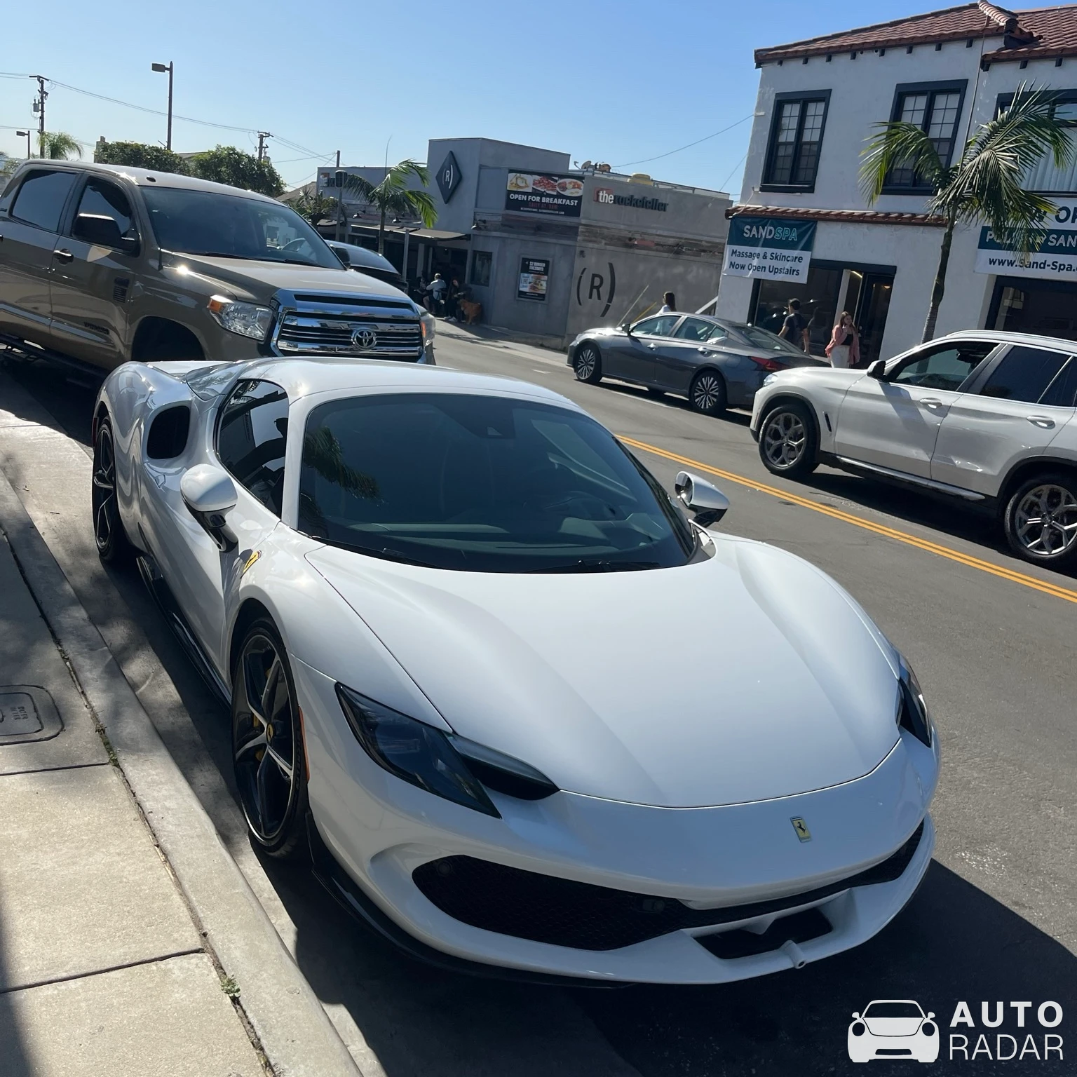 Ferrari 296 GTB spotted in Hermosa Beach, United States