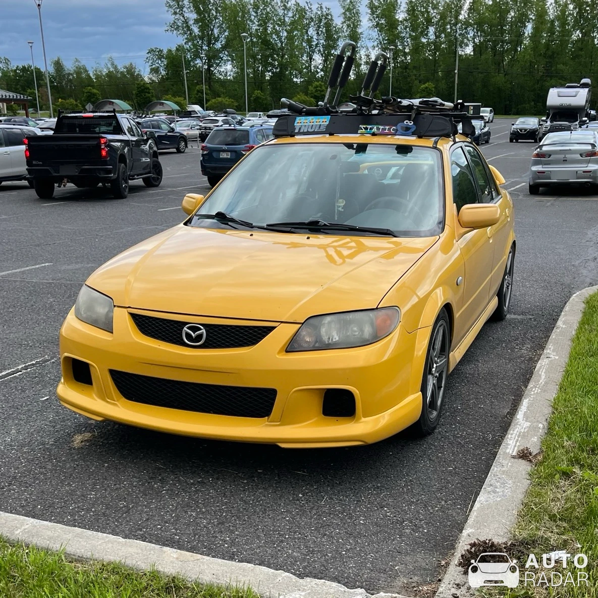 Mazda Protegé spotted in Bromont