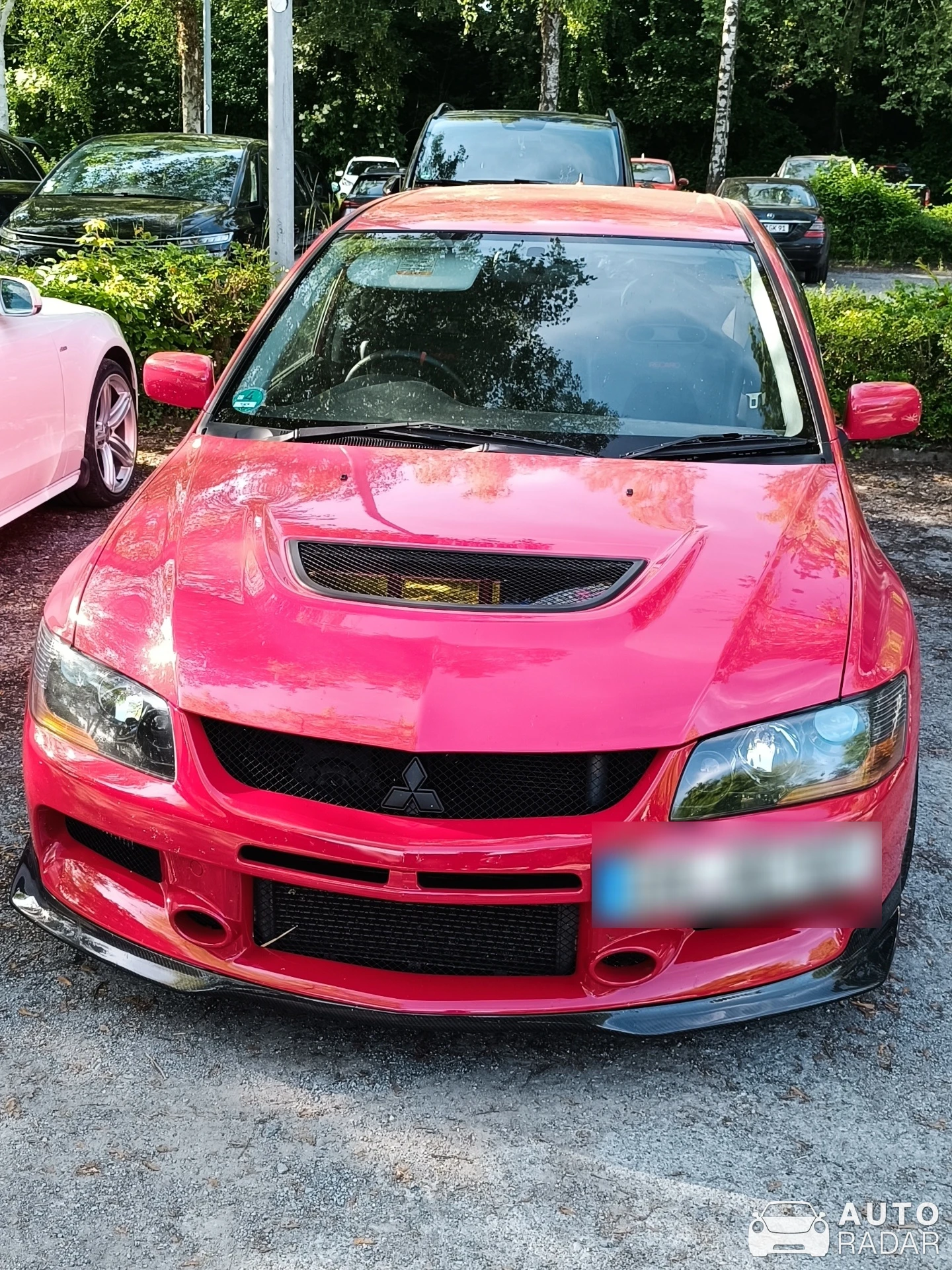 Mitsubishi Lancer Evolution IX spotted in Bad Rothenfelde
