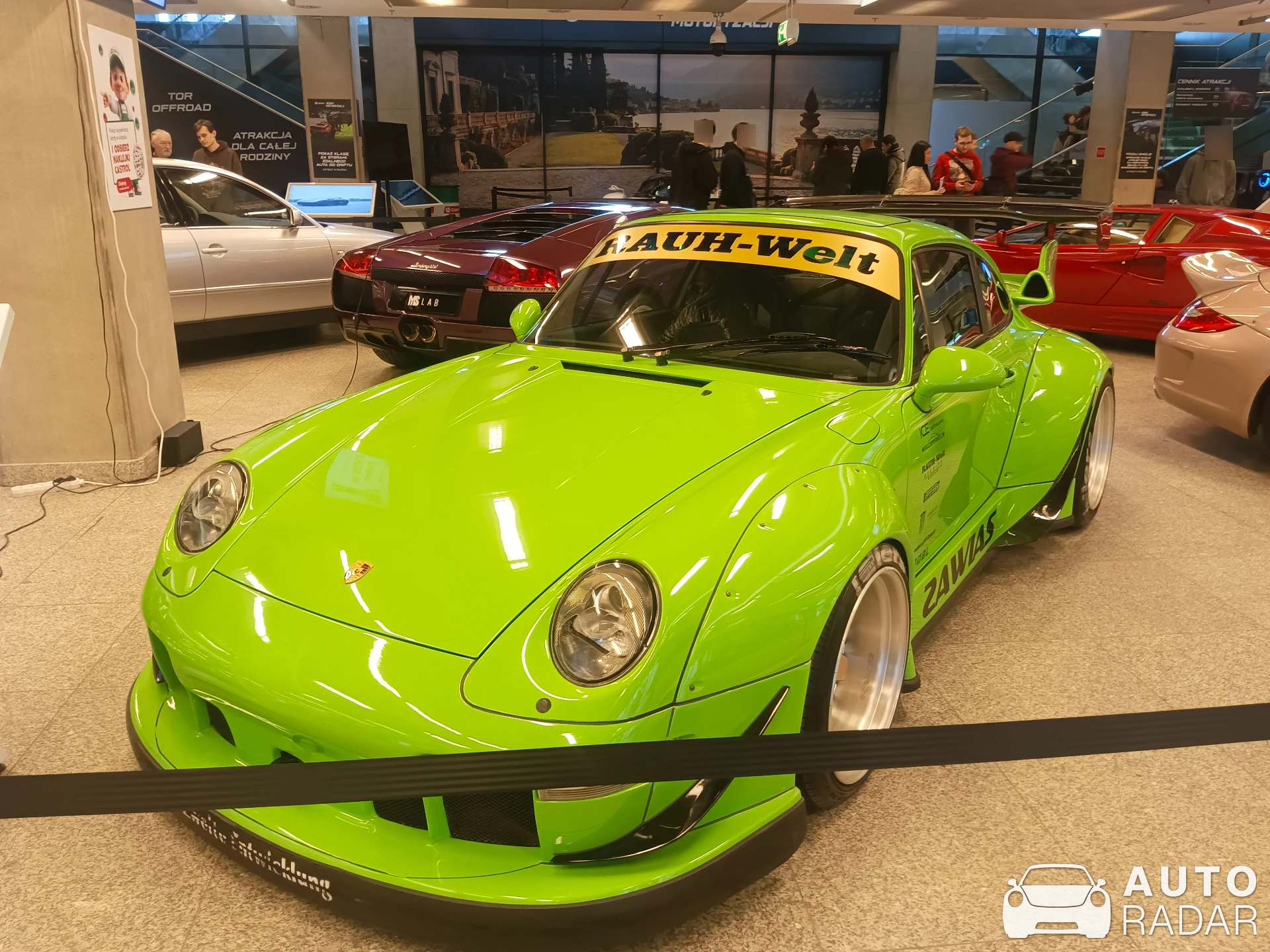 Porsche Rauh-Welt Begriff 993 spotted in Warszawa, Poland
