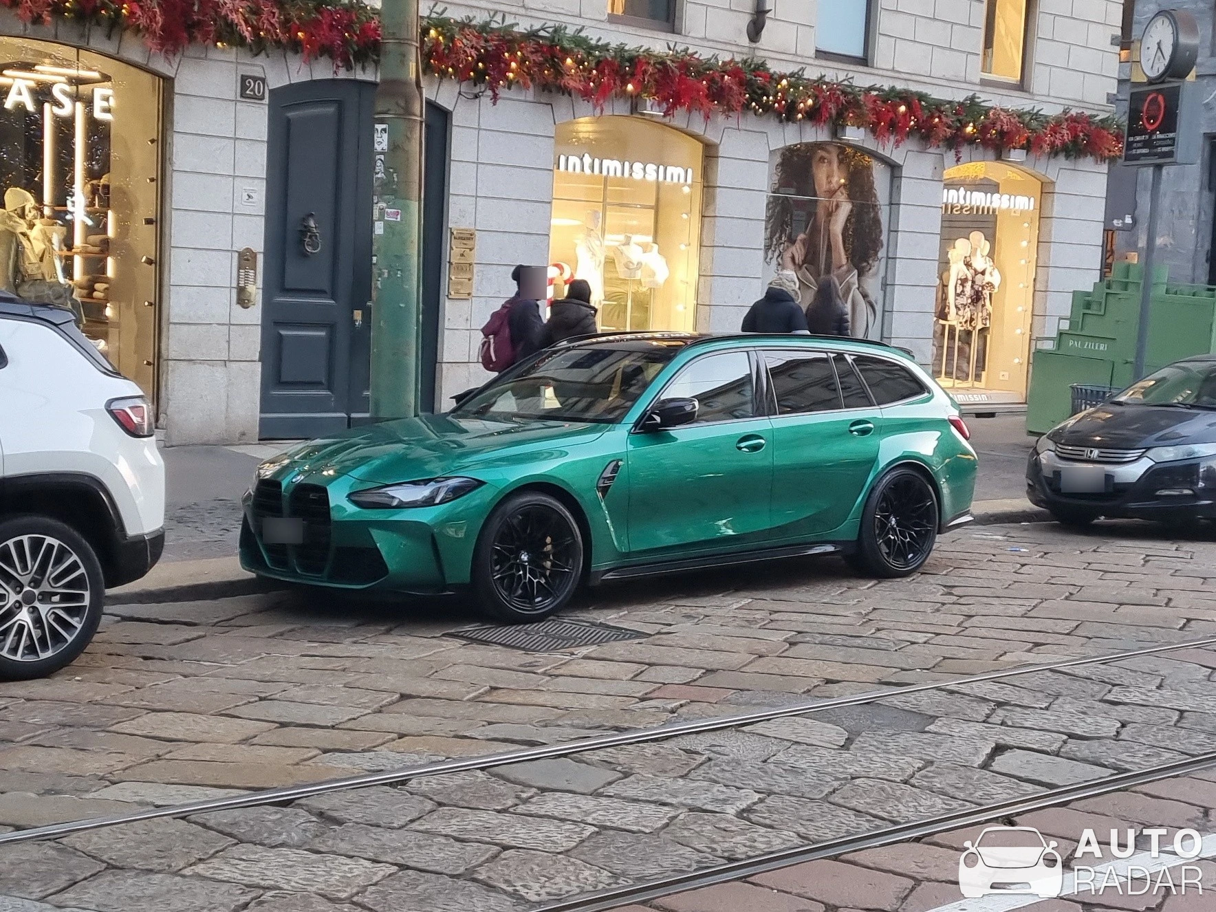 BMW M3 G81 Touring Competition spotted in Milano, Italy