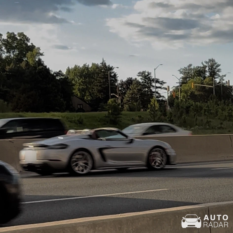 Porsche 718 Boxster spotted in Pickering