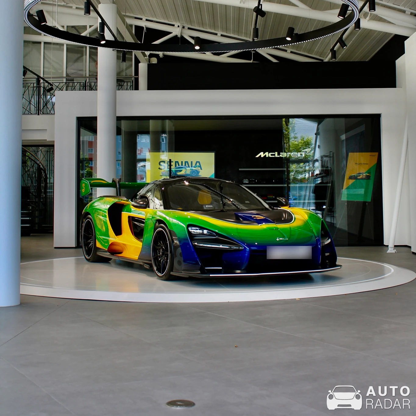 McLaren Senna Sempre spotted in Nürnberg, Deutschland