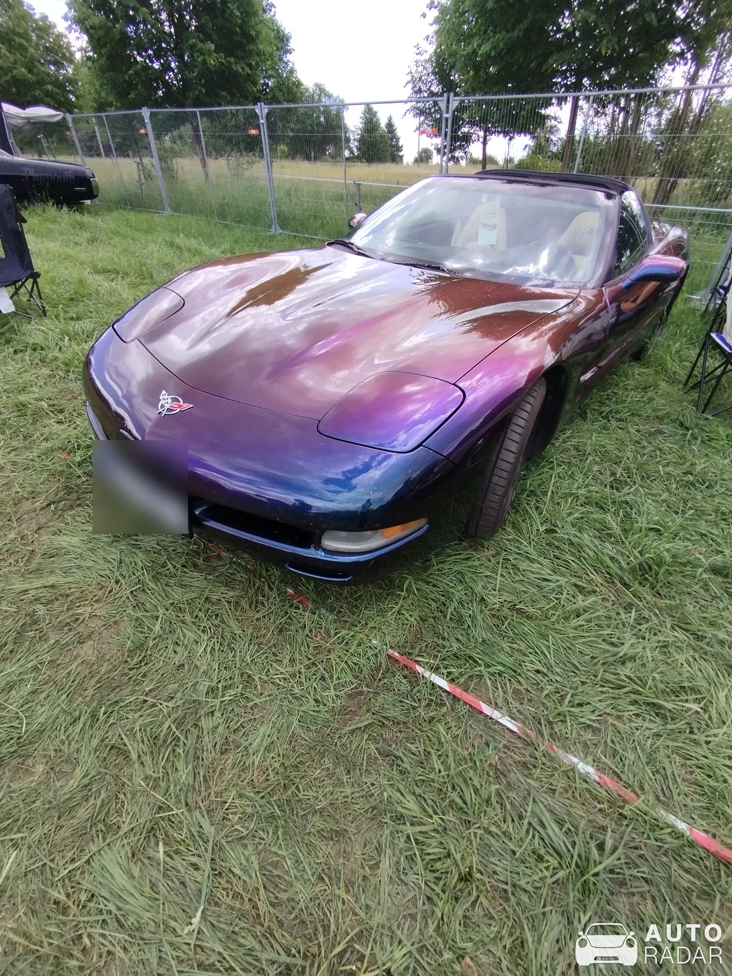 Chevrolet Corvette C5 spotted in Freiberg