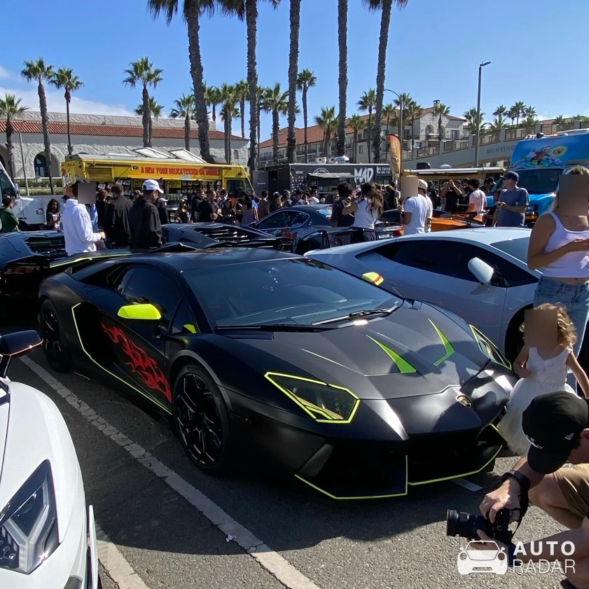 Lamborghini Aventador LP700-4 DMC Edizione GT Limited spotted in Huntington Beach