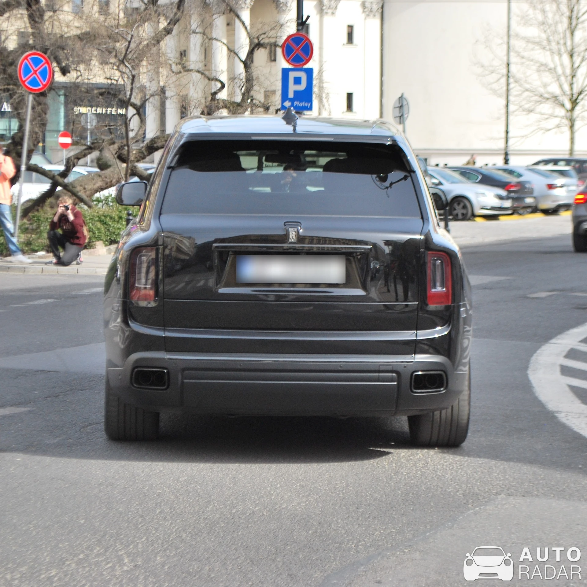 Rolls-Royce Cullinan Black Badge spotted in Warszawa, Poland