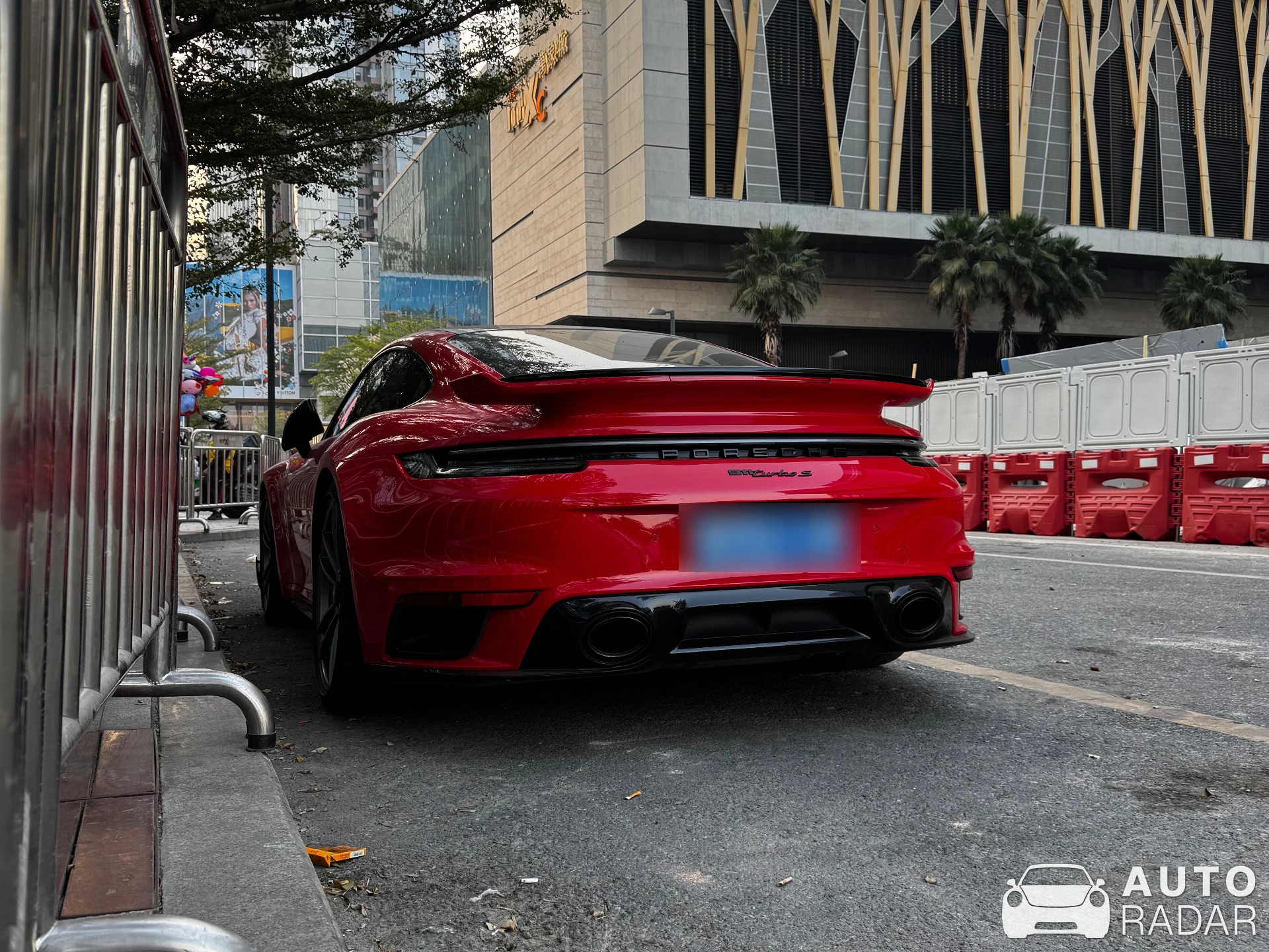 Porsche 992 Turbo S MkI spotted in 深圳市, China