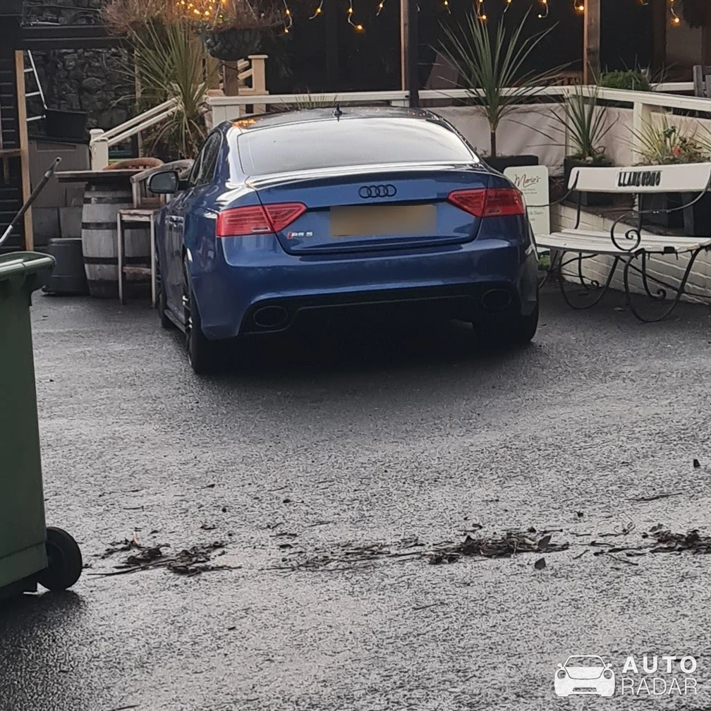 Audi RS5 B8 2012 spotted in Conwy Principal Area, United Kingdom