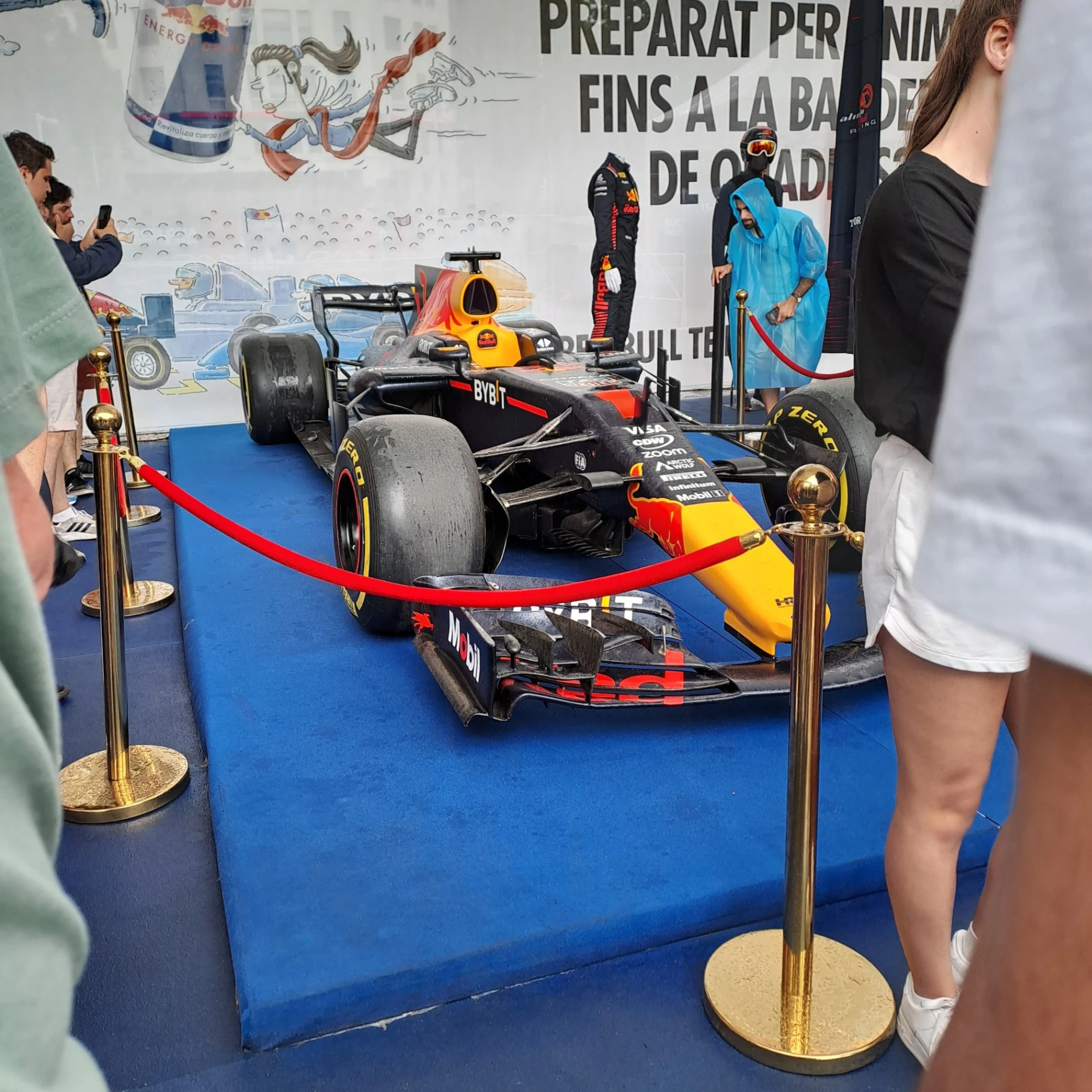 Red Bull Racing RB13 spotted in Barcelona