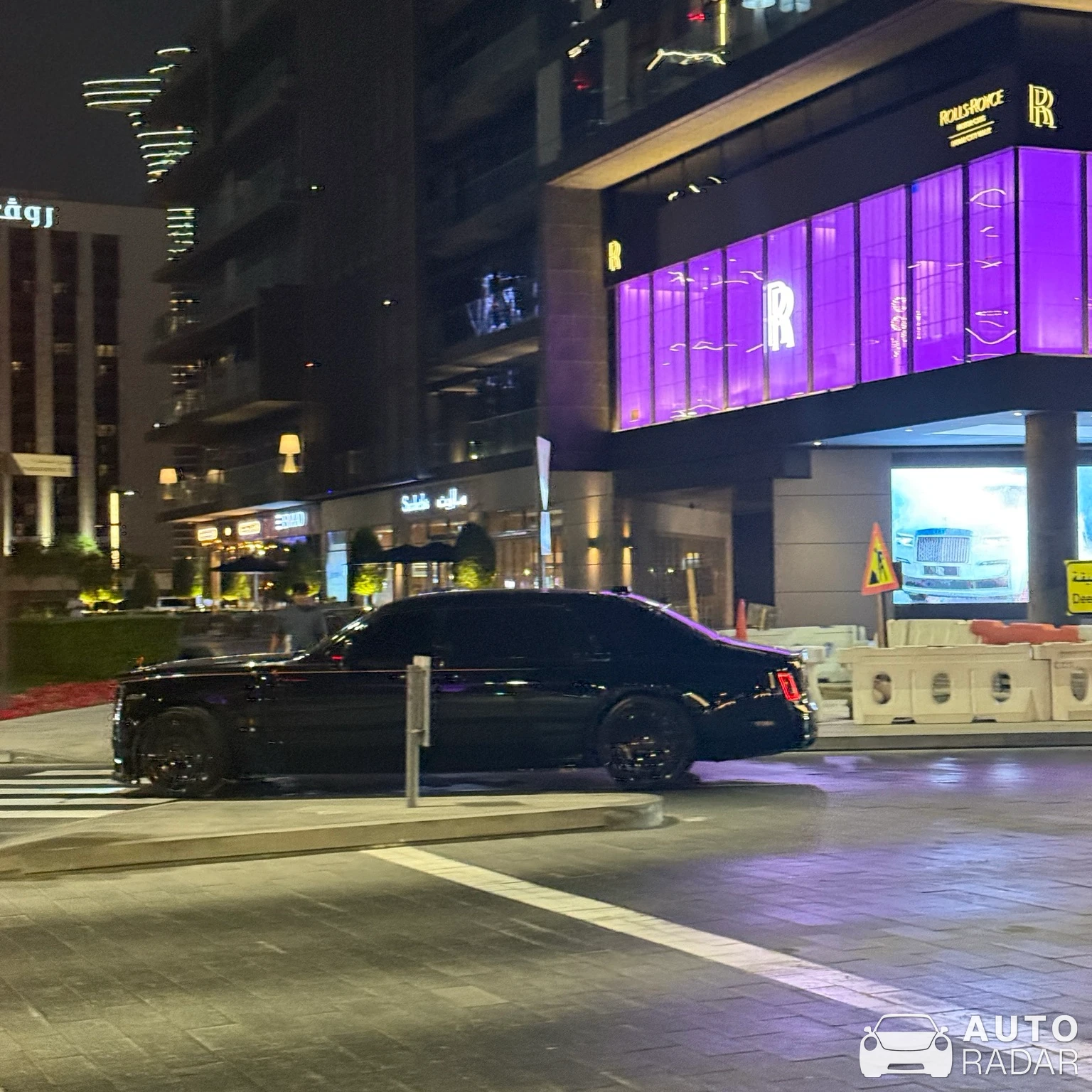 Rolls-Royce Ghost Black Badge 2021 spotted in Dubai, United Arab Emirates