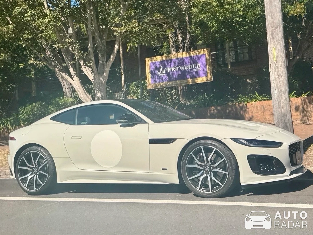 Jaguar F-Type R75 Coupé spotted in Jamberoo