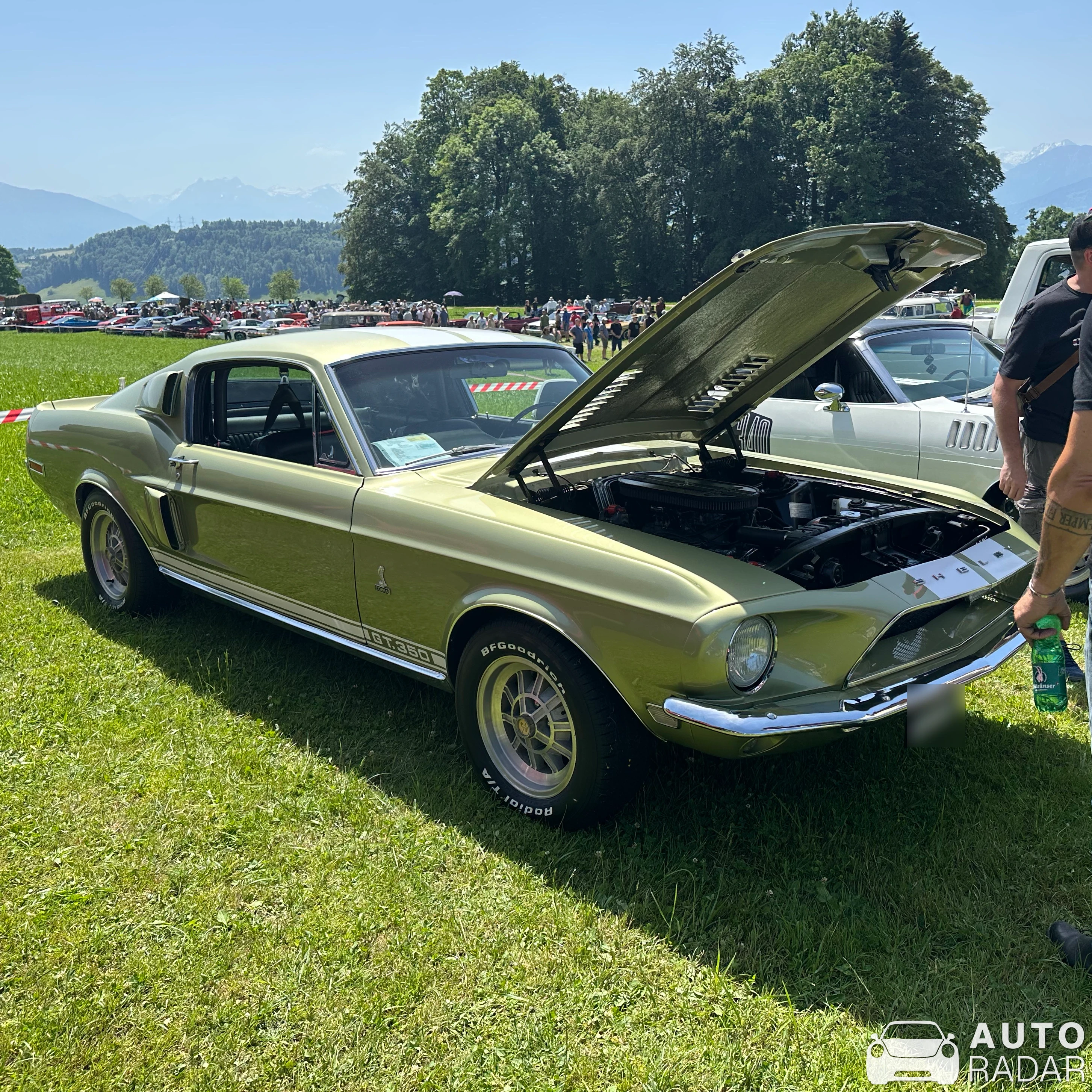 Ford Mustang Shelby G.T. 350 spotted in Dürnten