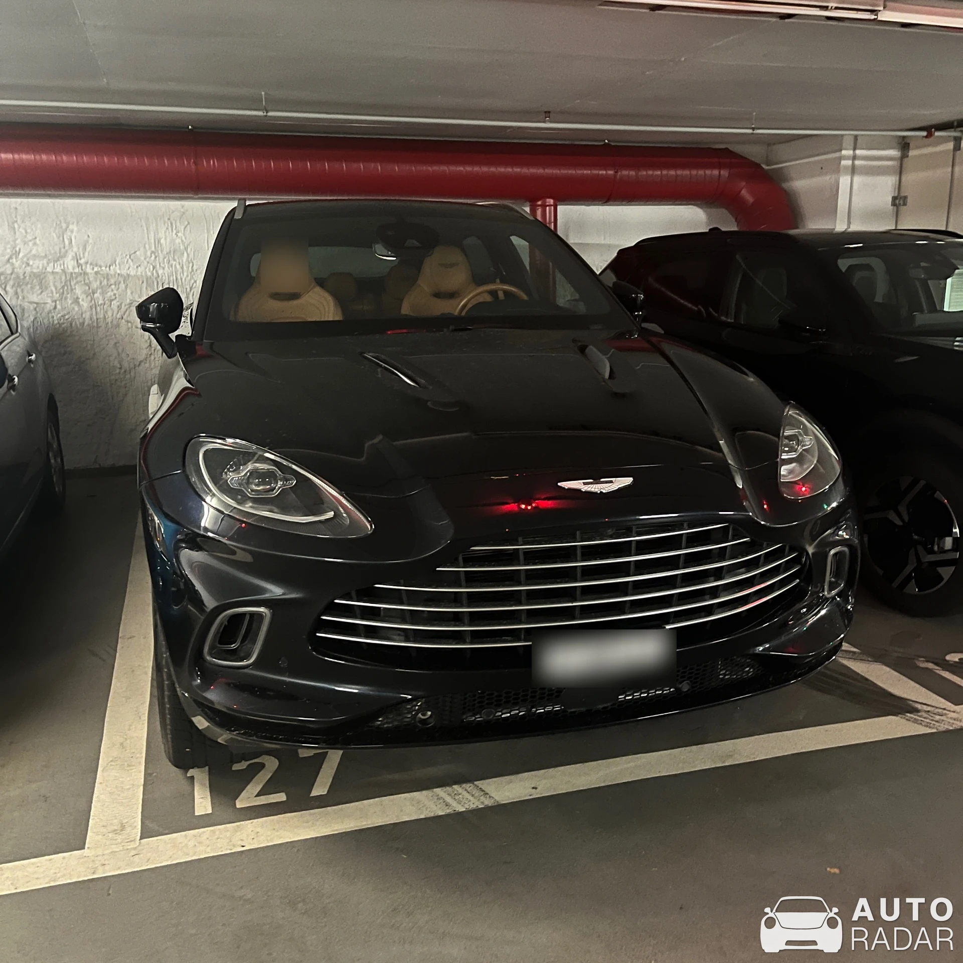 Aston Martin DBX spotted in Lausanne, Suiza