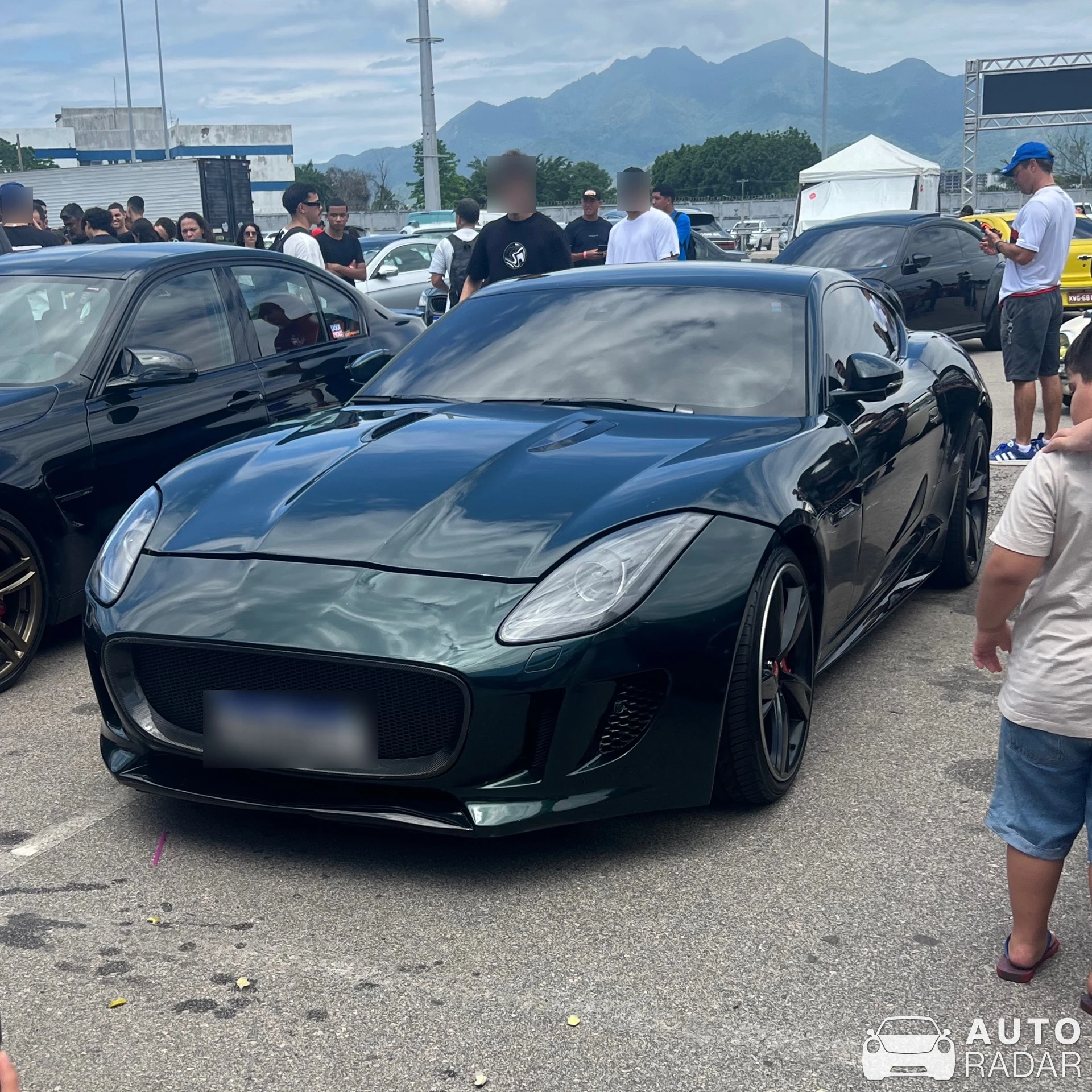 Jaguar F-Type R AWD Coupé spotted in Barra da Tijuca, Brazil