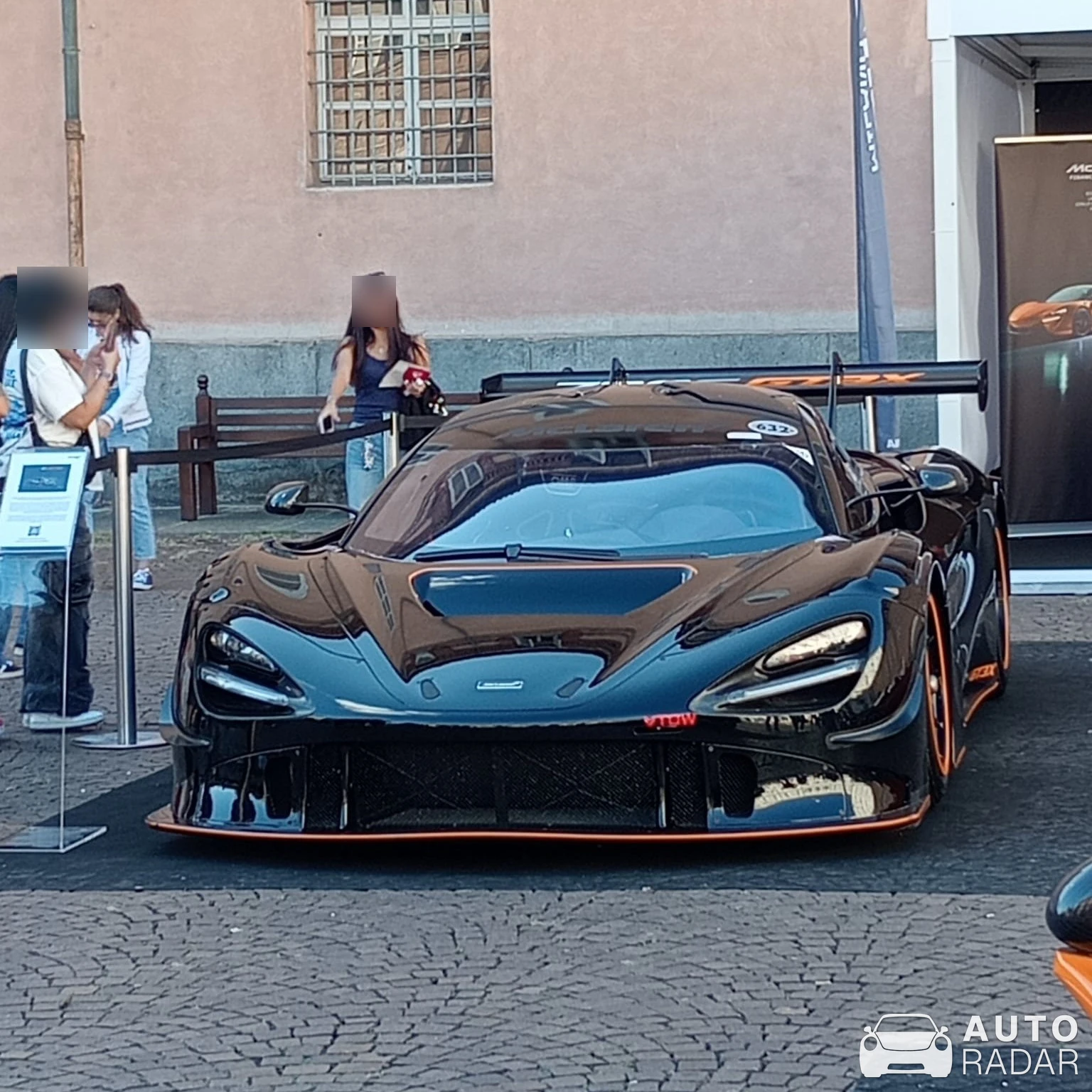 McLaren 720S GT3X spotted in Turin, Italy