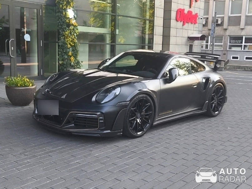 Porsche TechArt 992 GTstreet R Monochrome spotted in Kaunas