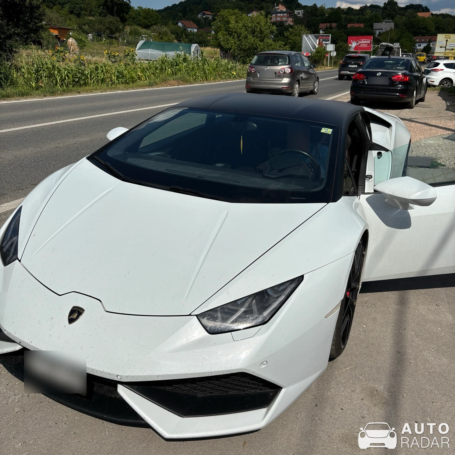 Lamborghini Huracán LP610-4 spotted in Tuzla