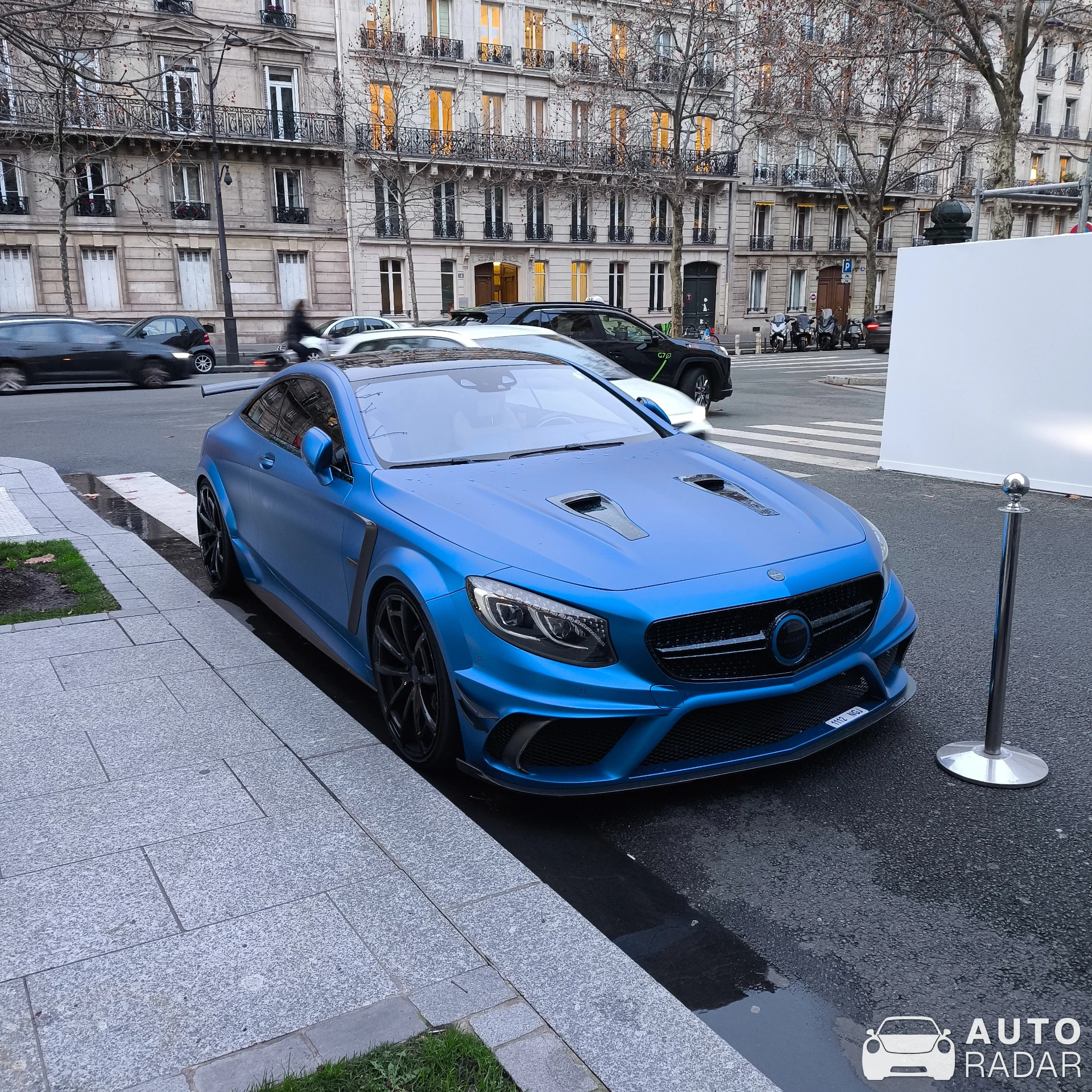 Mercedes-AMG S 63 Coupé Diamond Edition by Mansory spotted in Paris, France