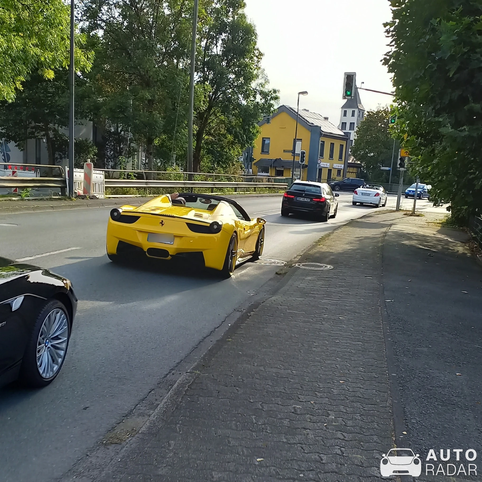 Ferrari 458 Spider Novitec Rosso spotted in Netphen