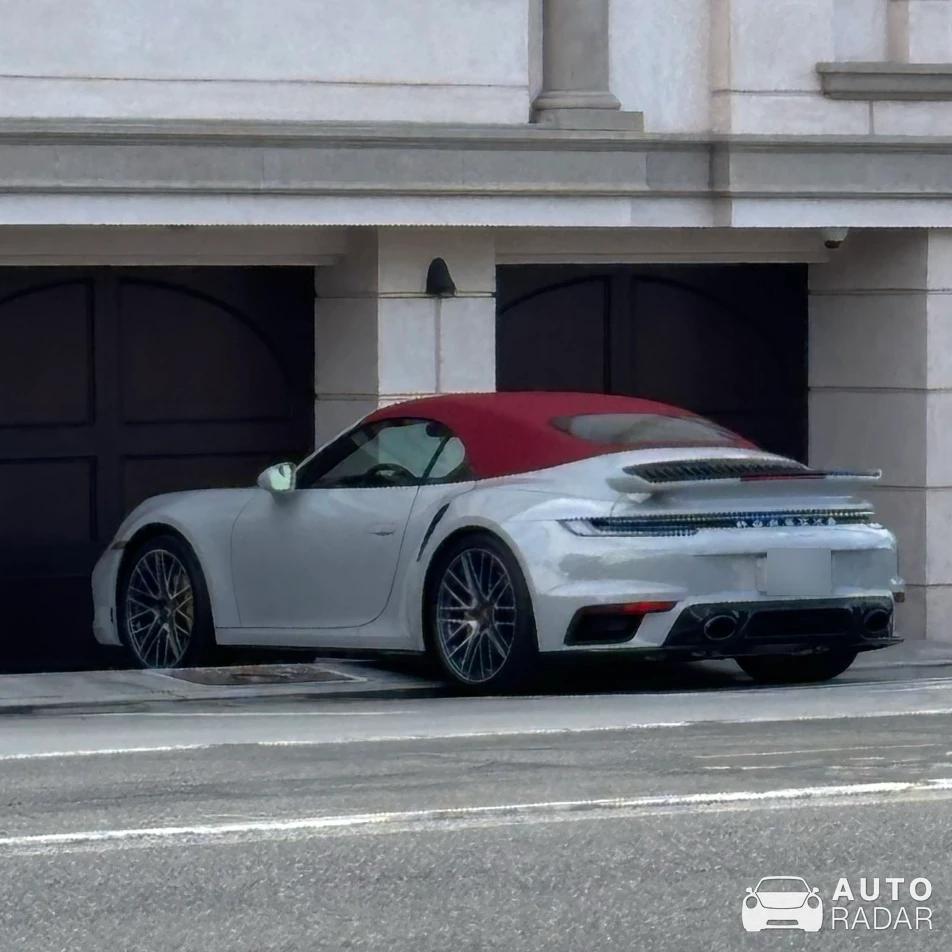 Porsche 992 Turbo S Cabriolet MkI spotted in Hermosa Beach, United States