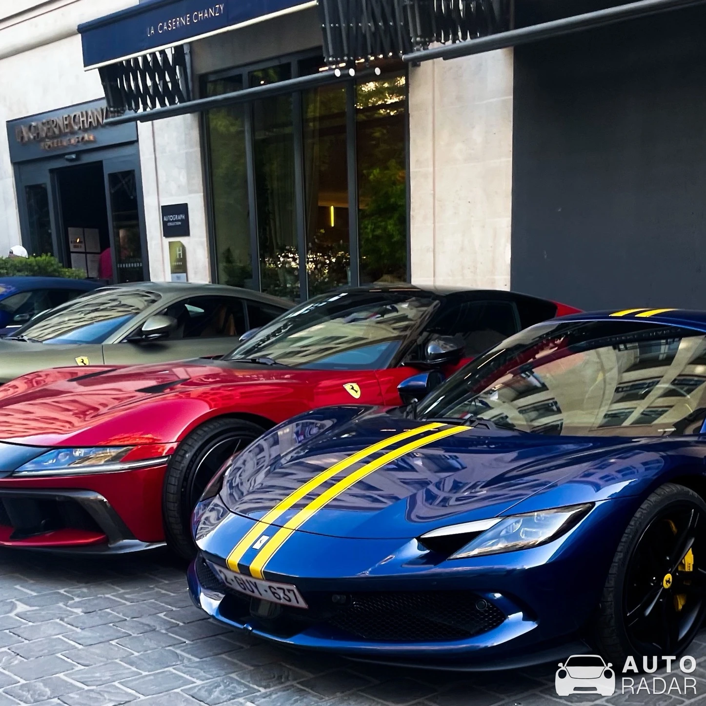 Ferrari 296 GTB spotted in Reims, France