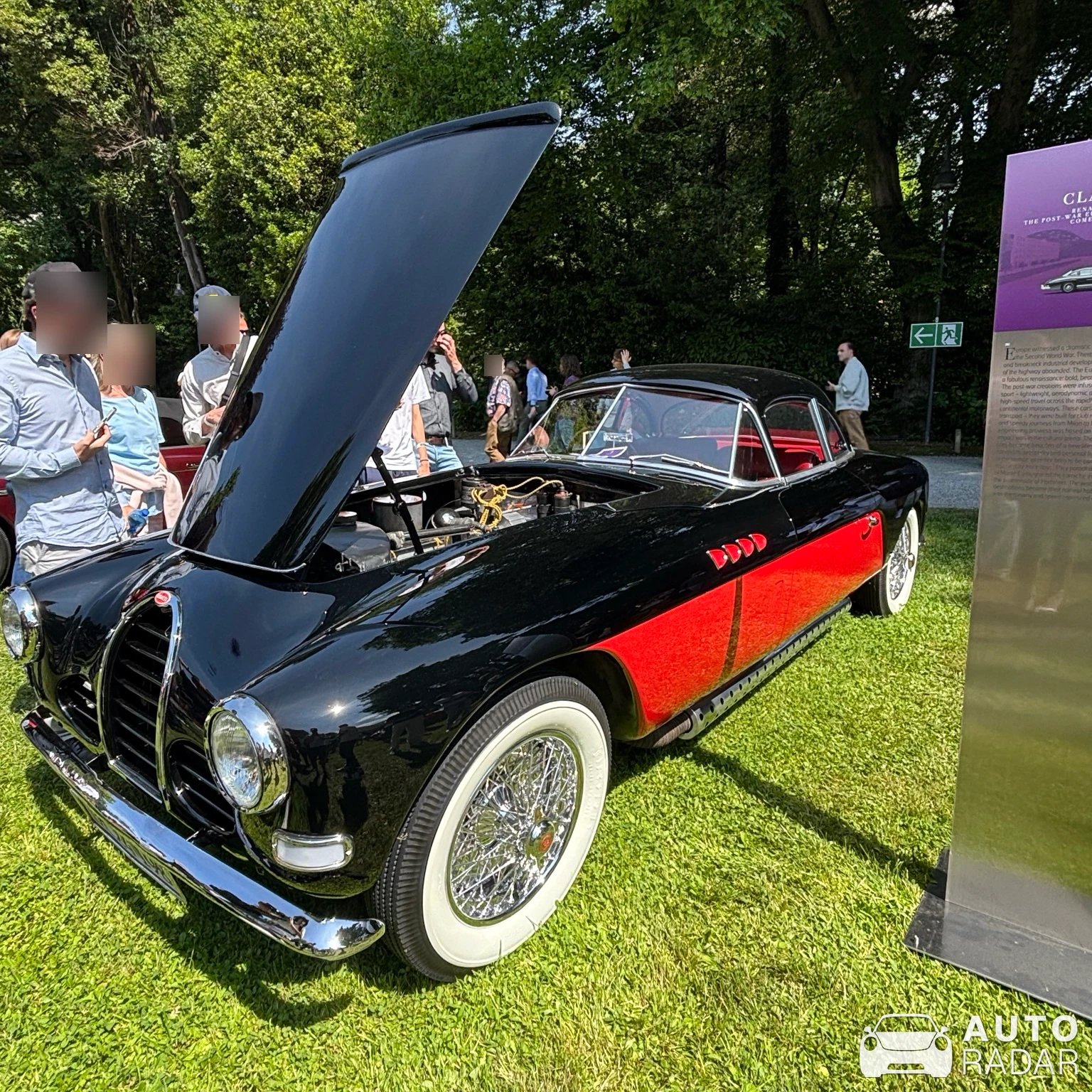 Bugatti Type 101 C Antem Coupe spotted in Cernobbio