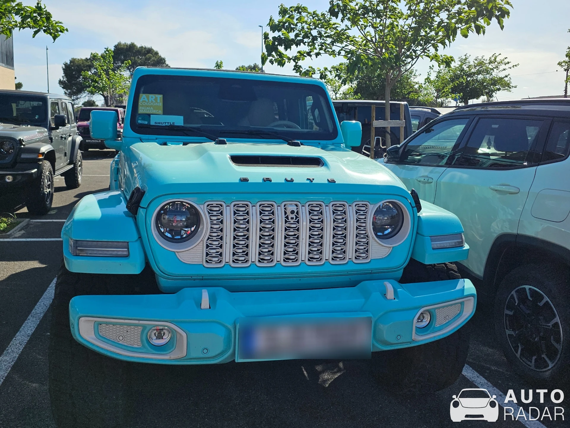 Jeep Wrangler Brute spotted in Palma