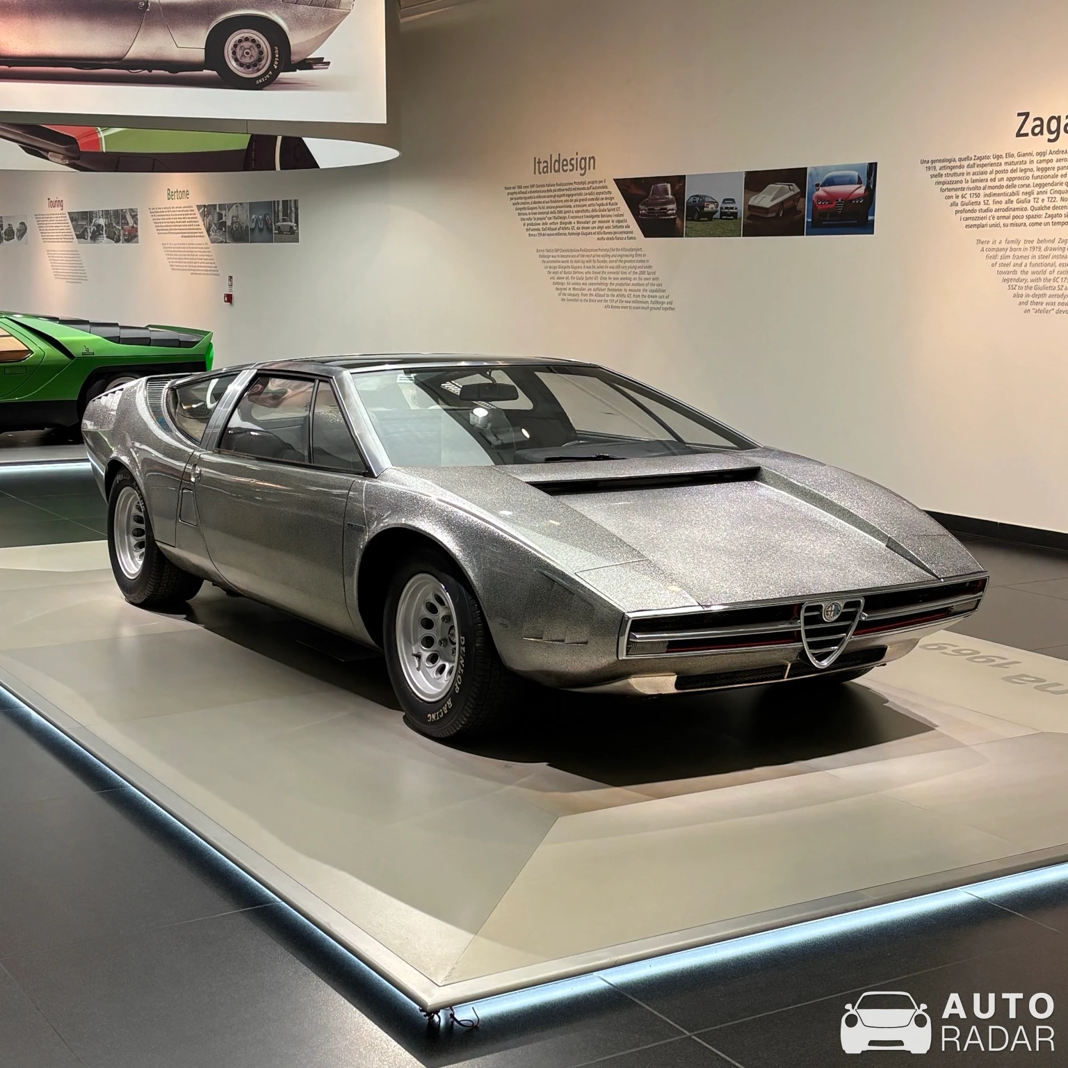 Alfa Romeo Iguana spotted in Rho