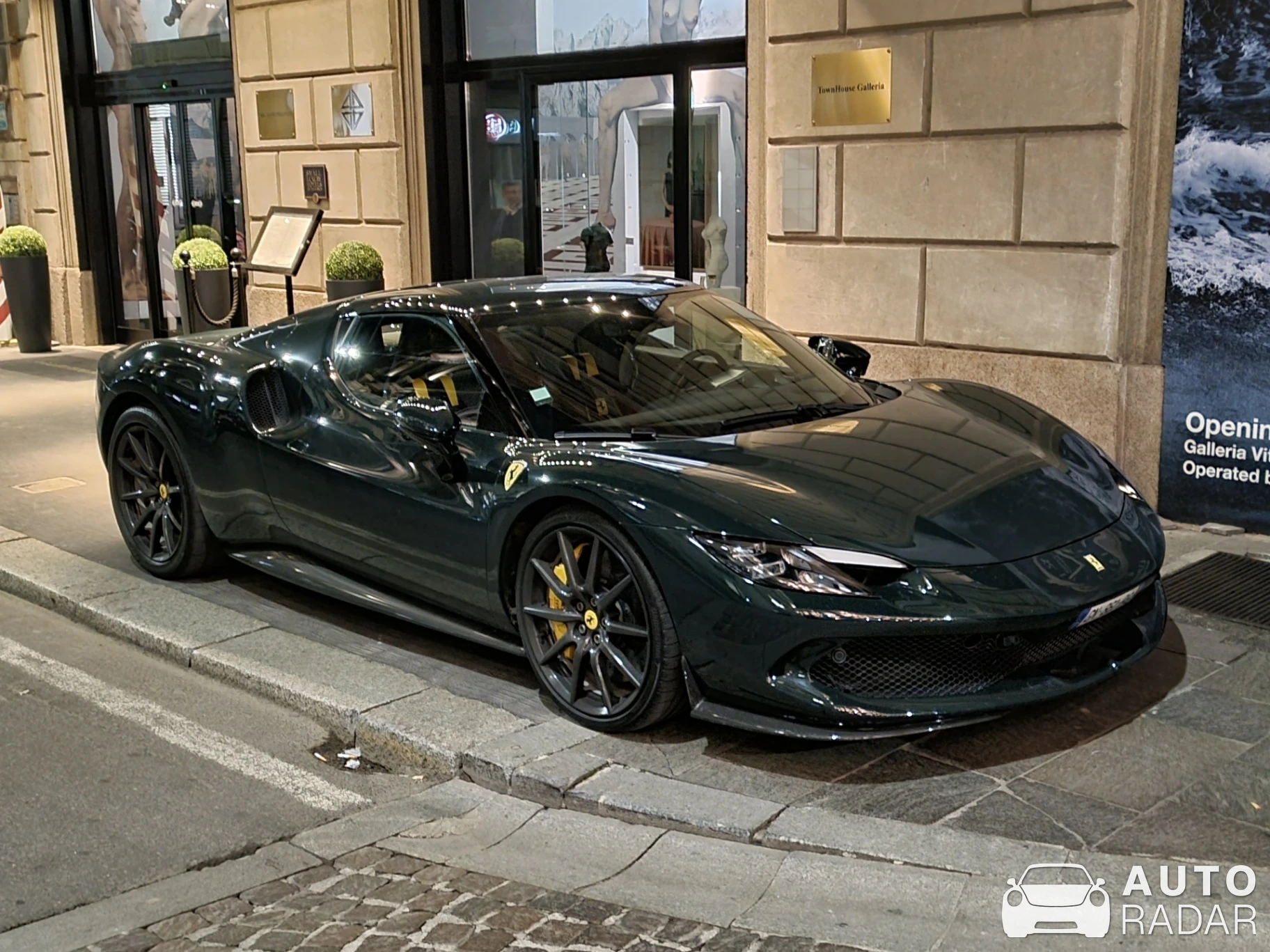 Ferrari 296 GTB spotted in Milano, Italia