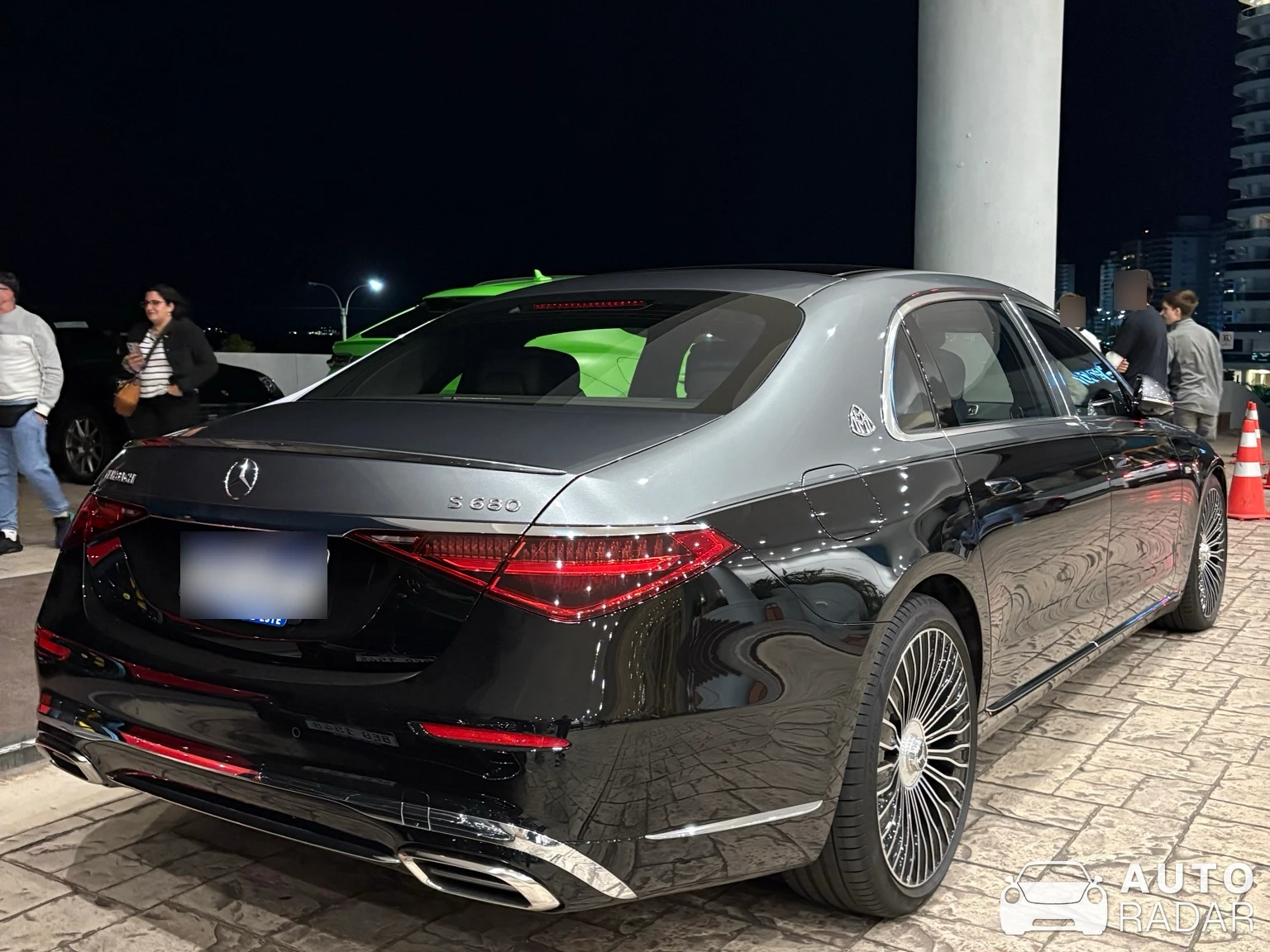 Mercedes-Maybach S 680 spotted in Punta del Este, Uruguay