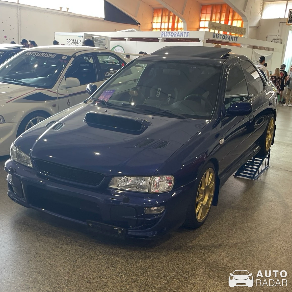 Subaru Impreza 22B STI spotted in Lugano