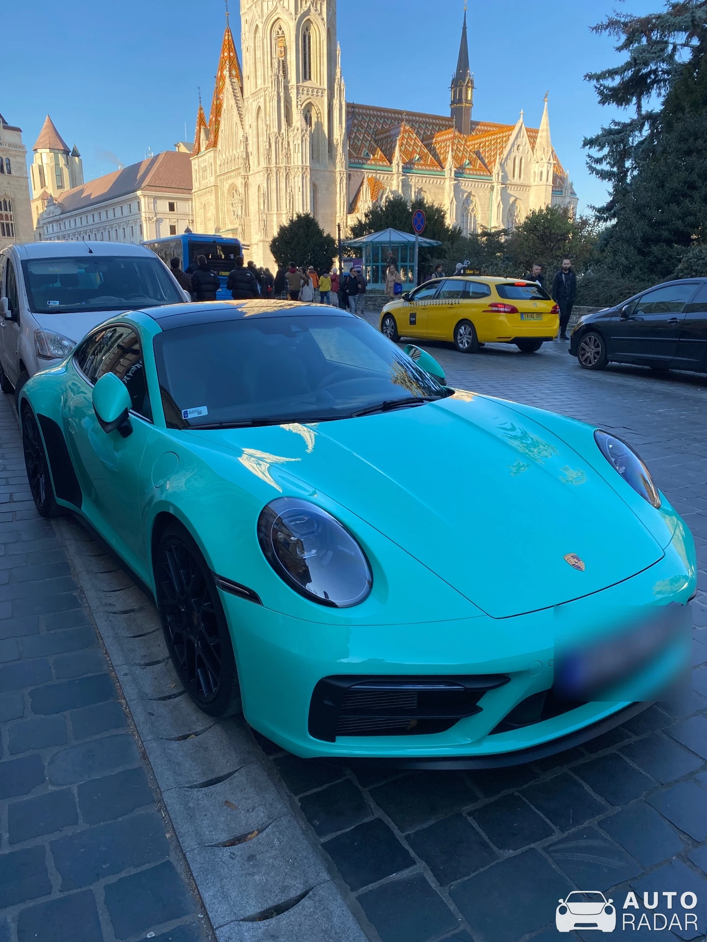 Porsche 992 Carrera MkI spotted in Budapest, Hungary