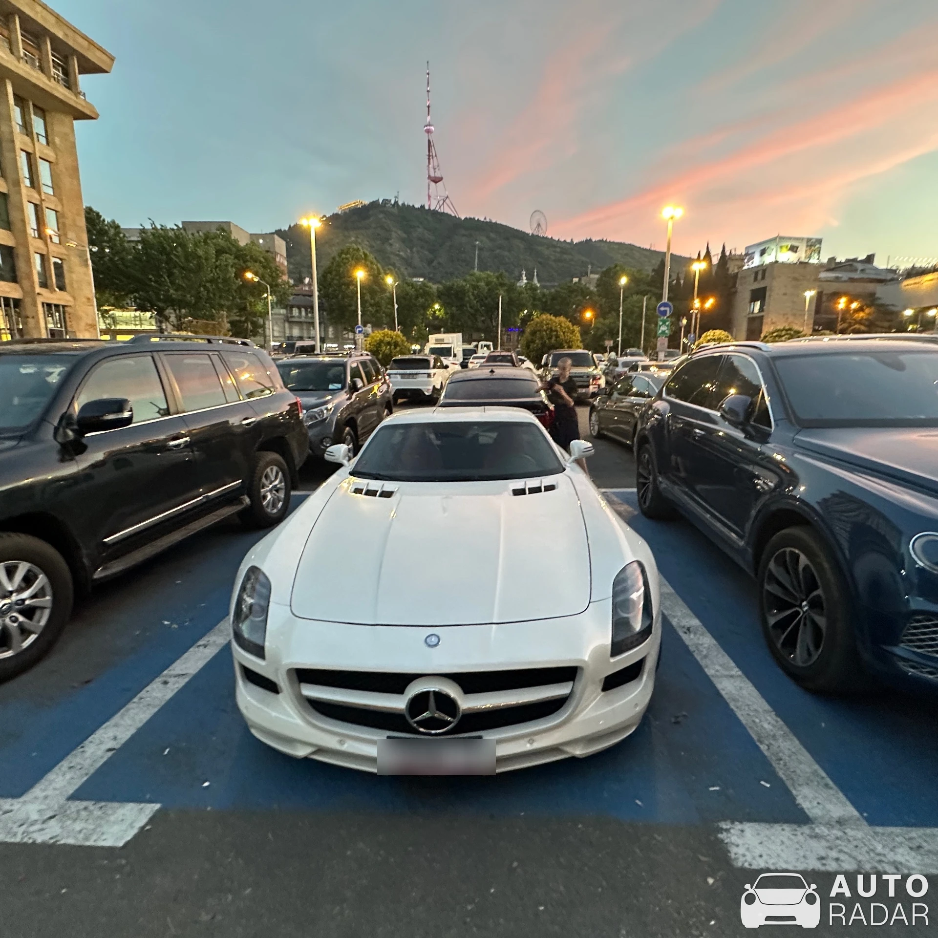 Mercedes-Benz SLS AMG spotted in T'bilisi, Georgia