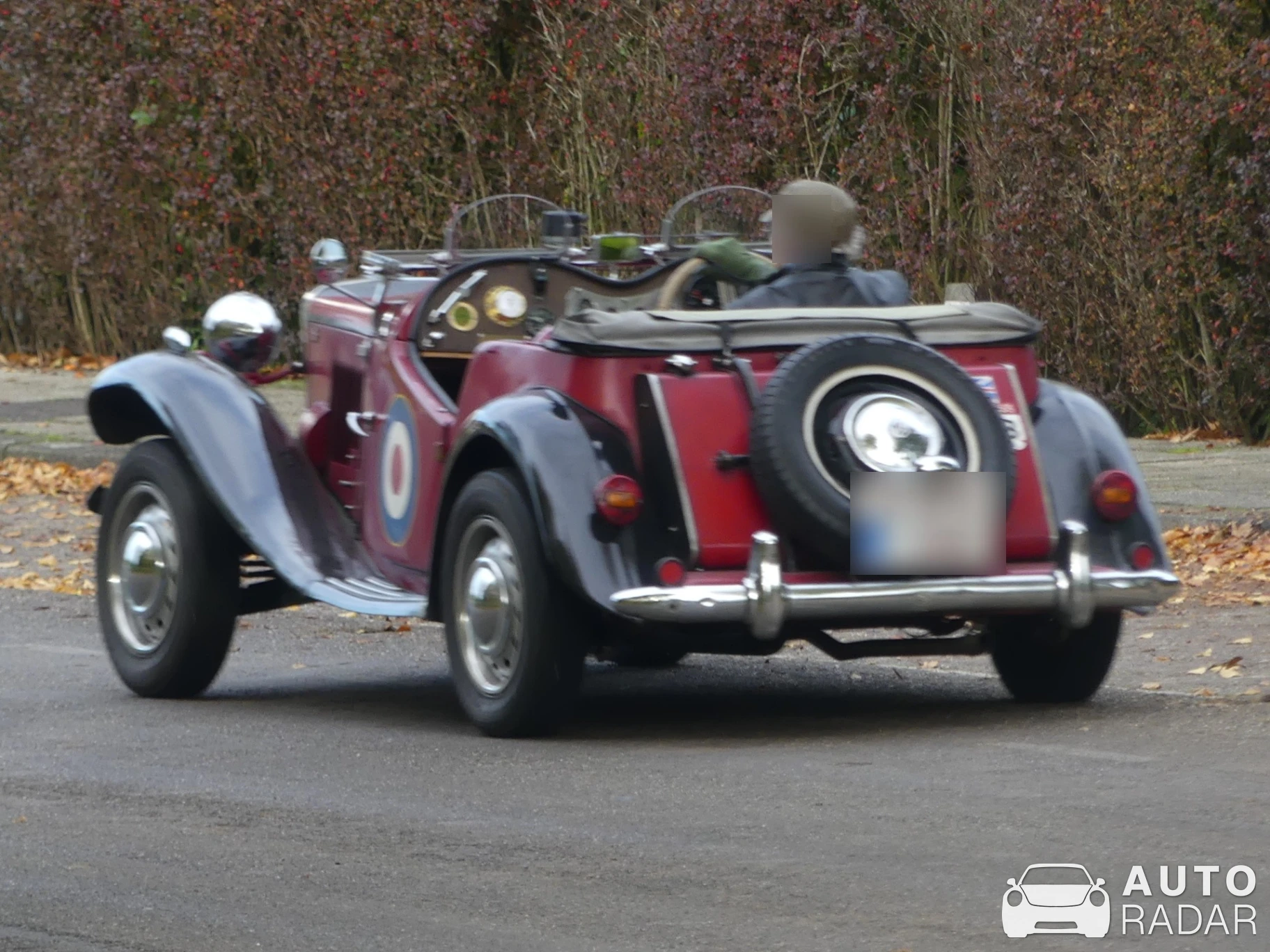 MG TD spotted in Vaals, Nederland