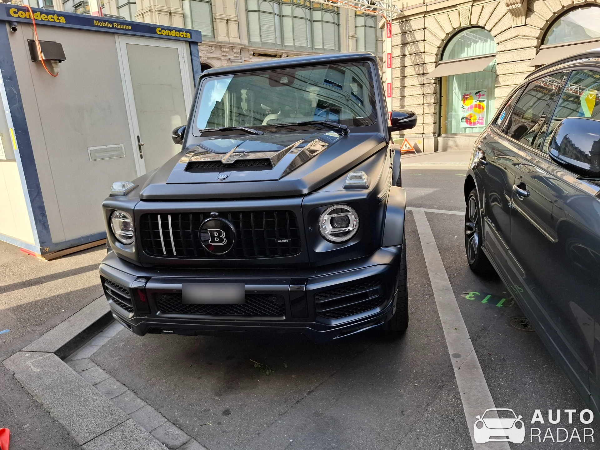 Mercedes-AMG Brabus G B40S-800 Widestar W463 2018 Noctua Edition spotted in Zürich