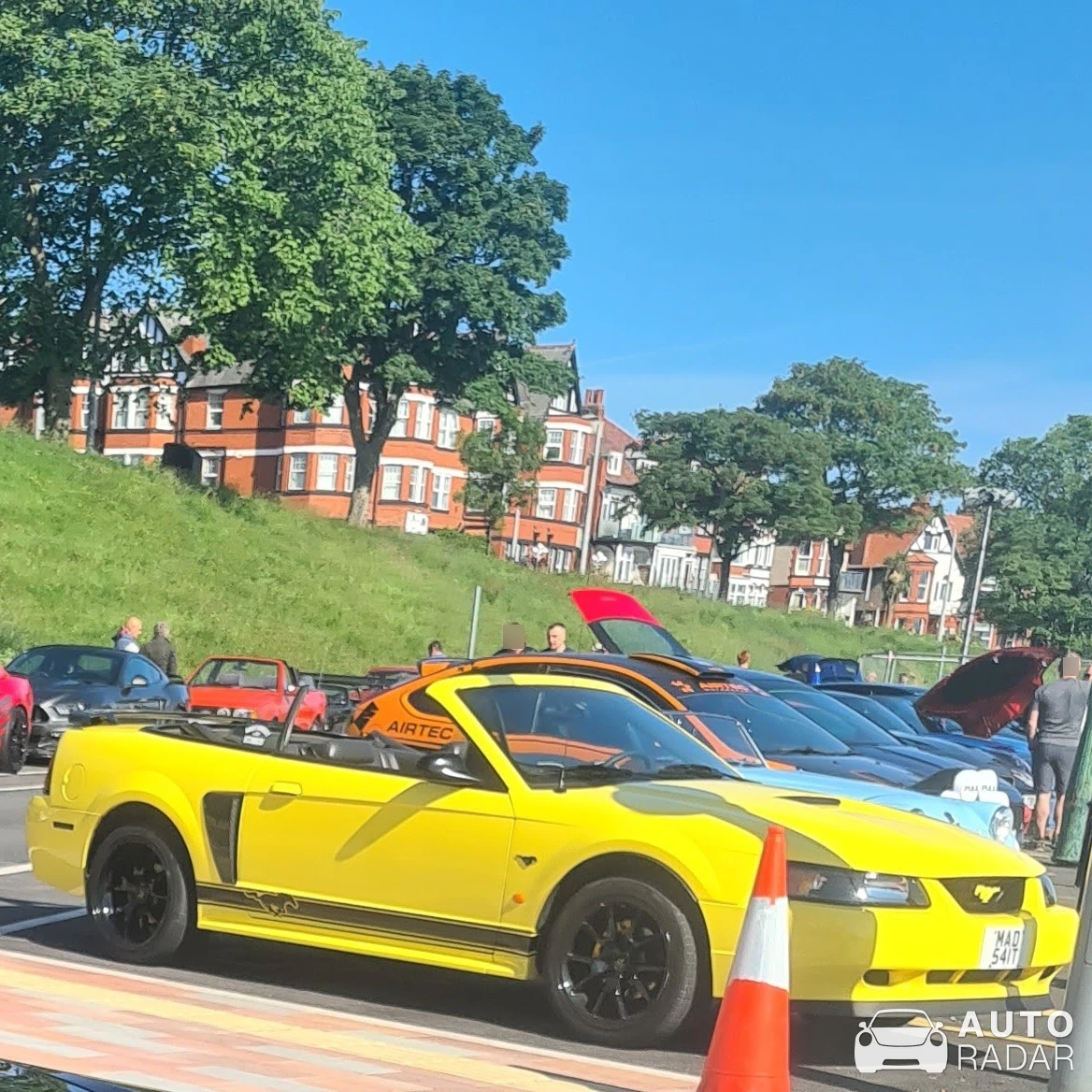 Ford Mustang Boss GT Convertible spotted in Rhos on Sea, United Kingdom