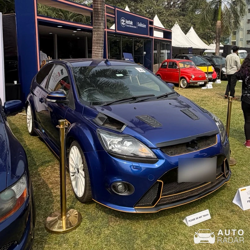 Ford Focus RS spotted in Mumbai, India