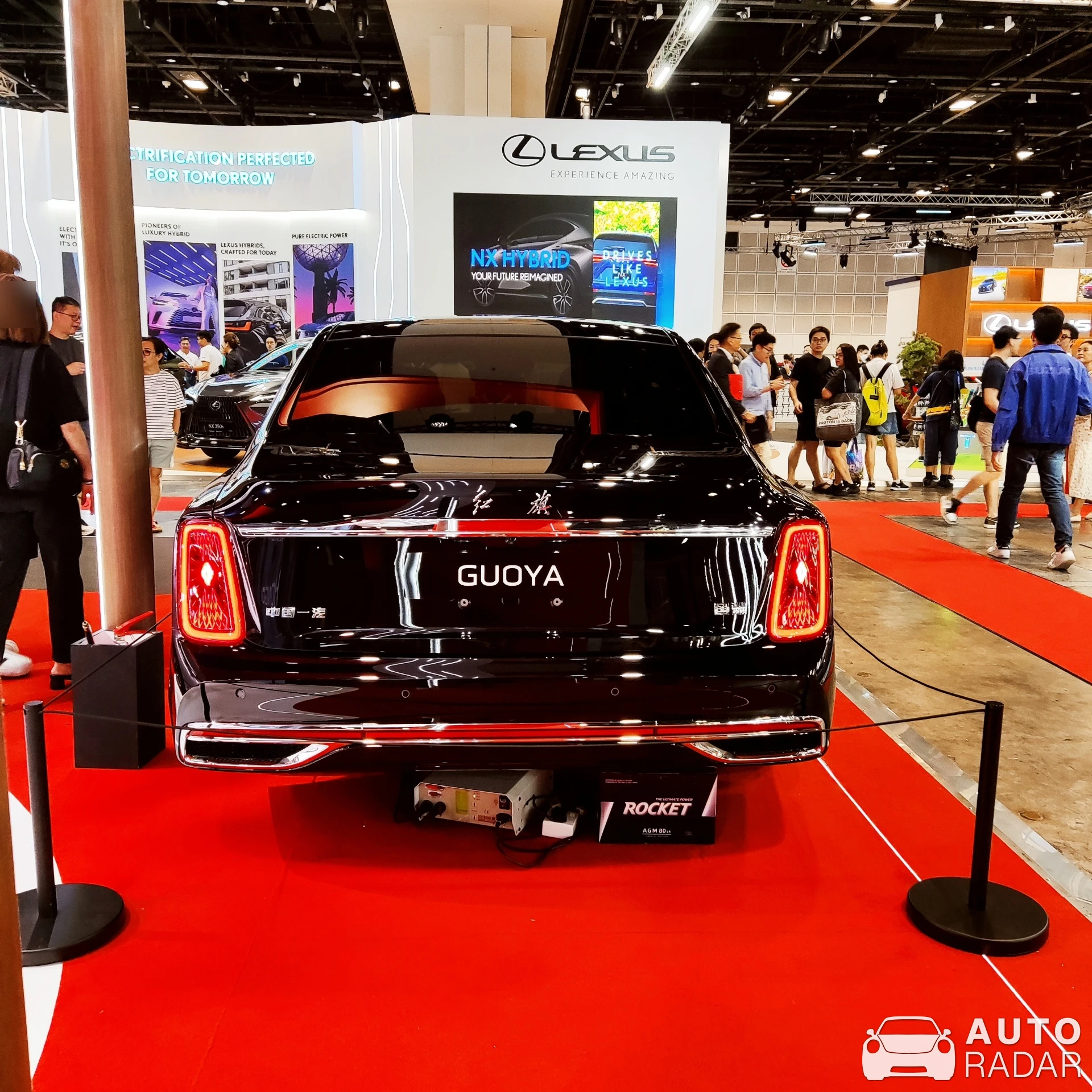Hongqi L1 spotted in Singapore