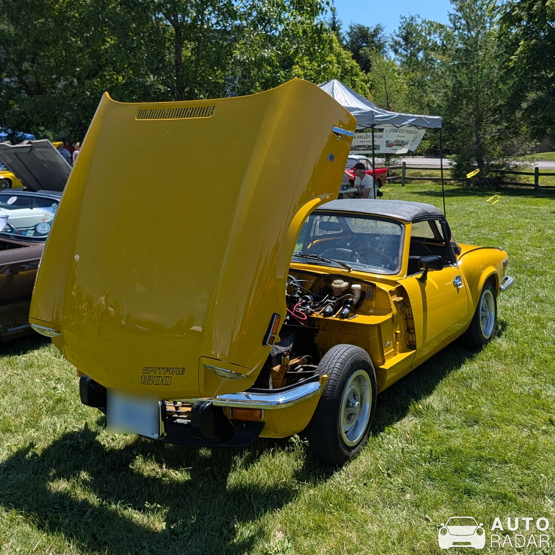 Triumph Spitfire spotted in Nepean