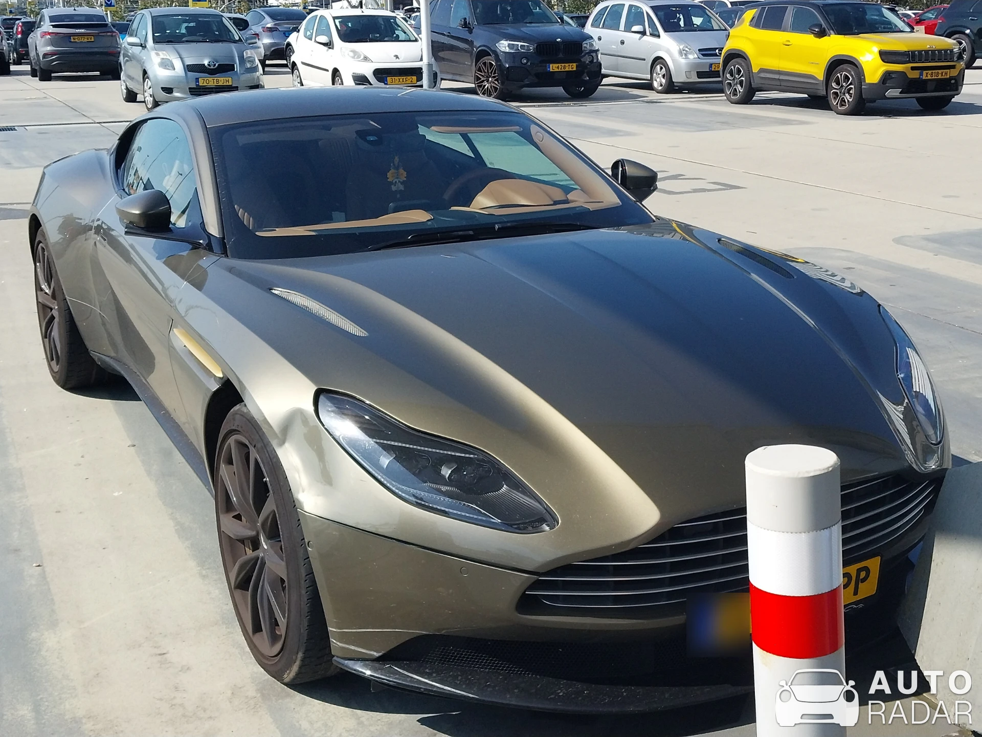 Aston Martin DB11 spotted in Schiphol, Nederland